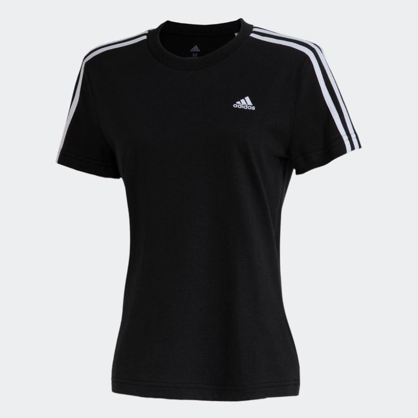 Camiseta adidas 3 Stripes - Feminina - Foto 3