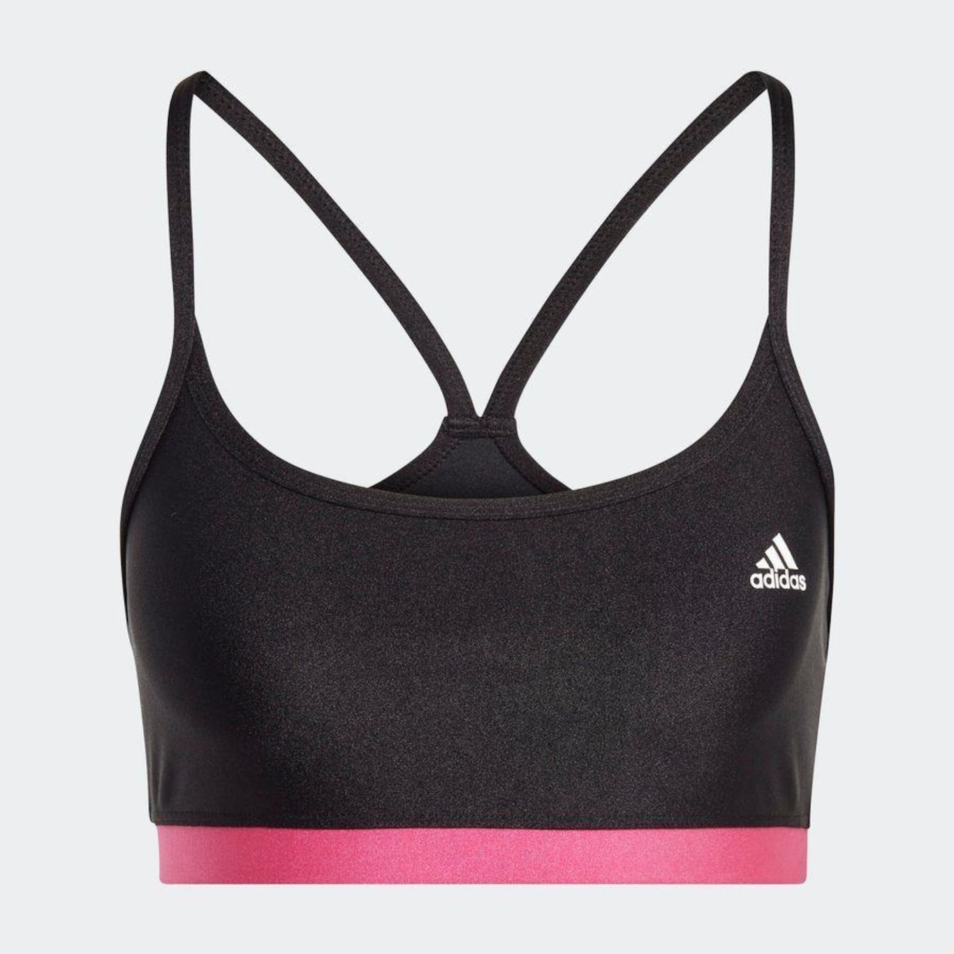 Top Fitness adidas Suporte Leve adidas Aeroreact - Feminino - Foto 4