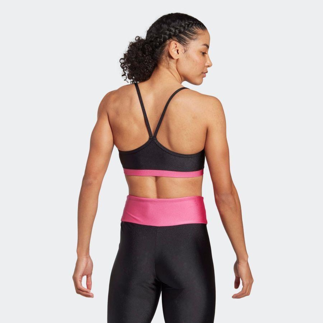 Top Fitness adidas Suporte Leve adidas Aeroreact - Feminino - Foto 5