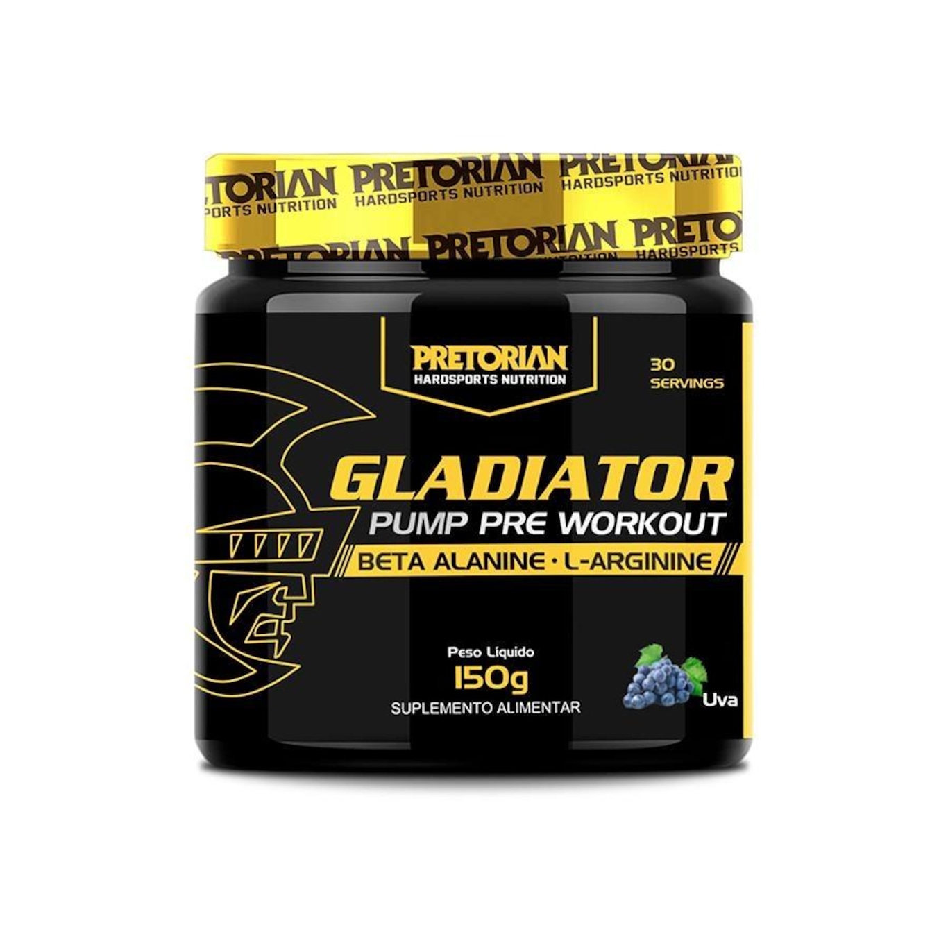 Gladiator Pré-Workout Pretorian - 150g - Foto 1