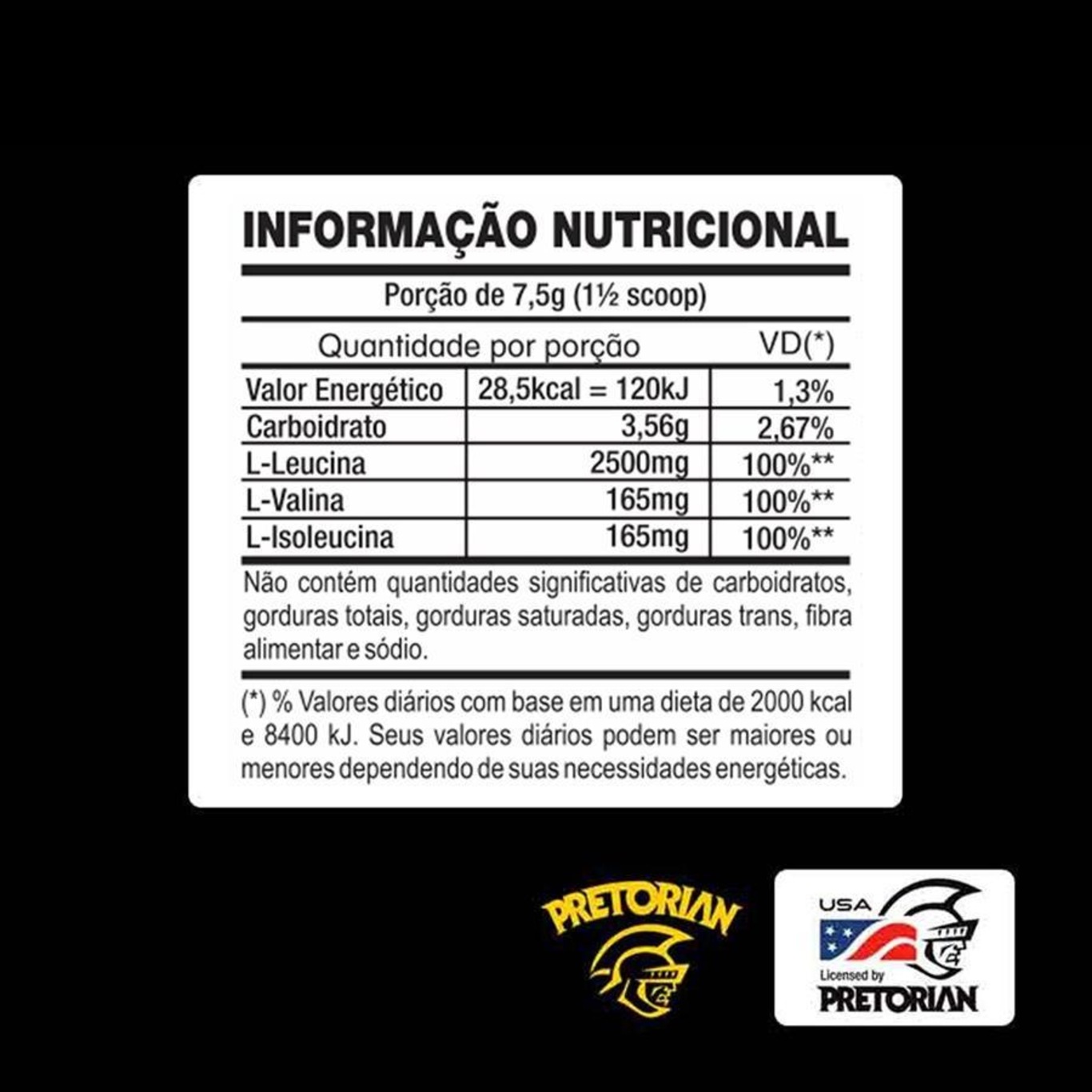 Bcaa Power Pretorian - 300g - Foto 2