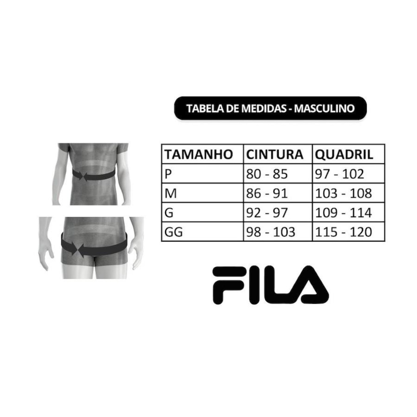 Bermuda Fila Cross II - Masculina - Foto 5