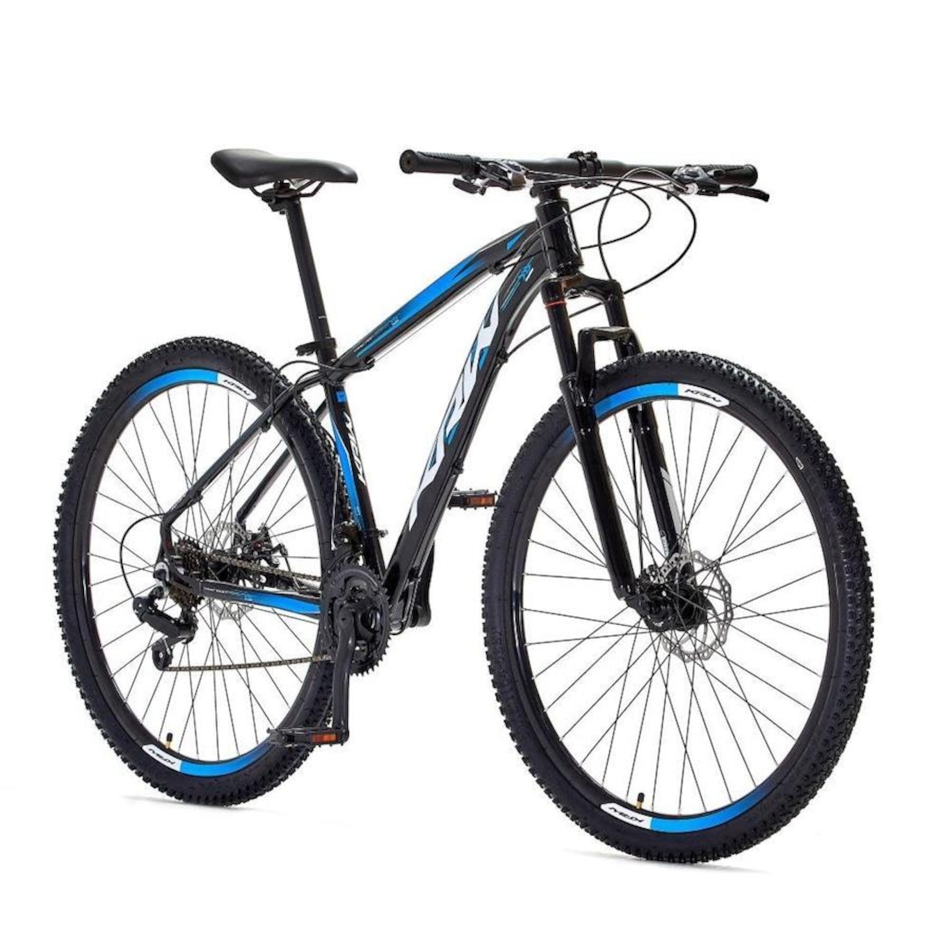 Bicicleta Aro 29 Krw Sx3 Traction Alumínio - Freio A Disco - Câmbio Shimano Tz - 24 Velocidades - Adulto - Foto 2