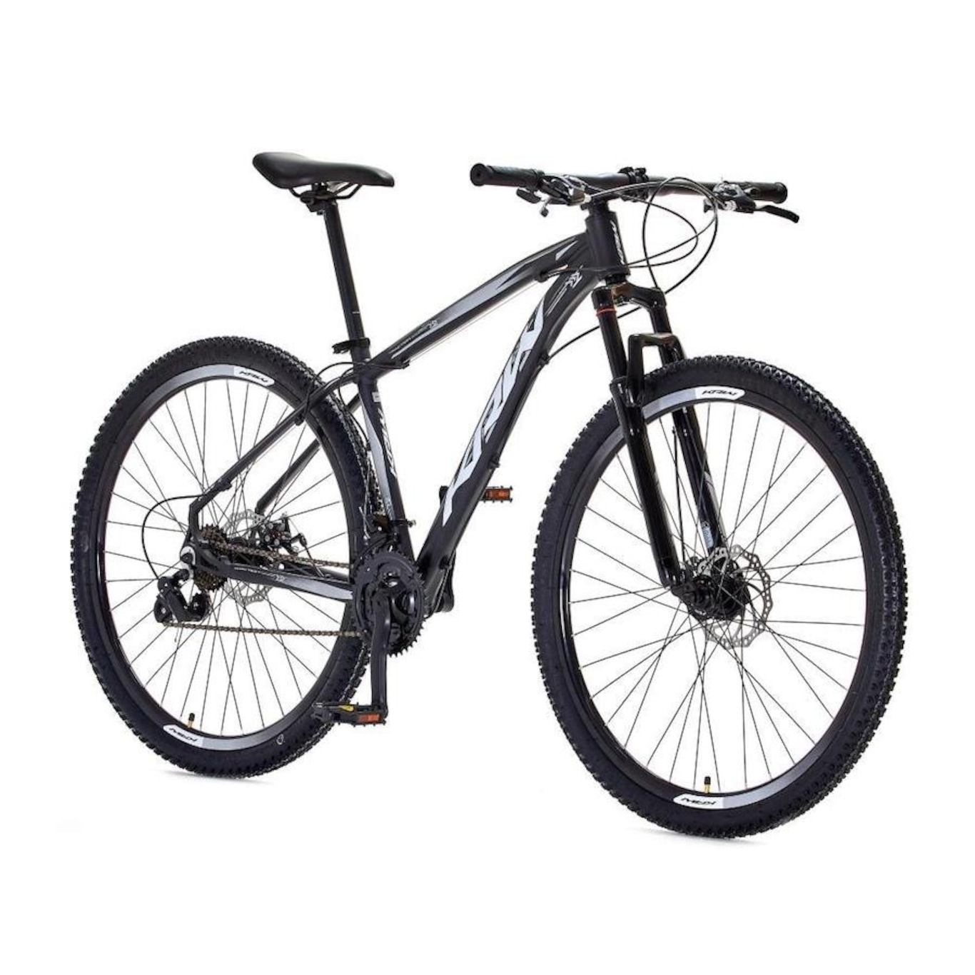 Bicicleta Aro 29 Krw Sx3 Traction Alumínio - Freio A Disco - Câmbio Shimano Tz - 24 Velocidades - Adulto - Foto 2