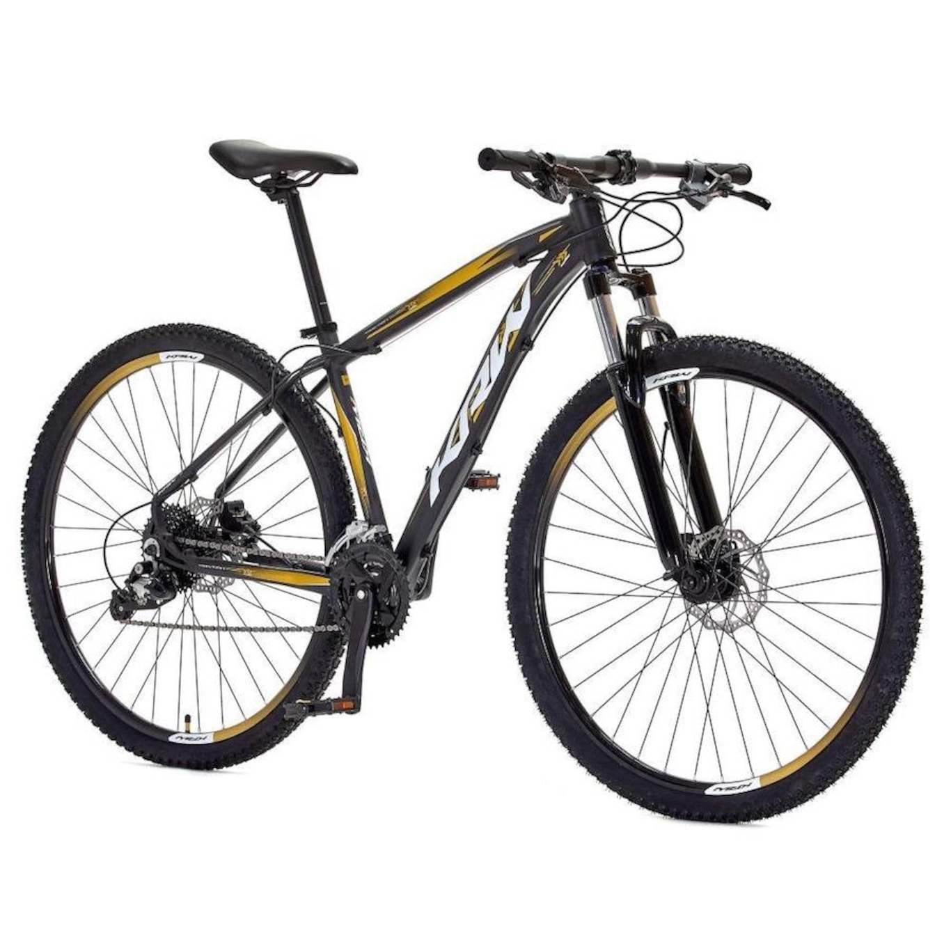 Bicicleta KRW SX15 Traction Alumínio - Aro 29 - Freio Hidráulico com Trava - Câmbio Shimano Acera - 27 Velocidades - Unissex - Foto 2