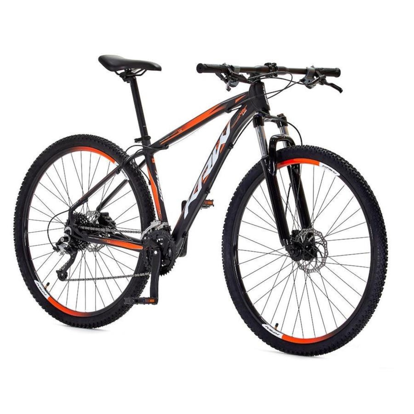 Bicicleta KRW SX15 Traction Alumínio - Aro 29 - Freio Hidráulico com Trava - Câmbio Shimano Acera - 27 Velocidades - Unissex - Foto 2