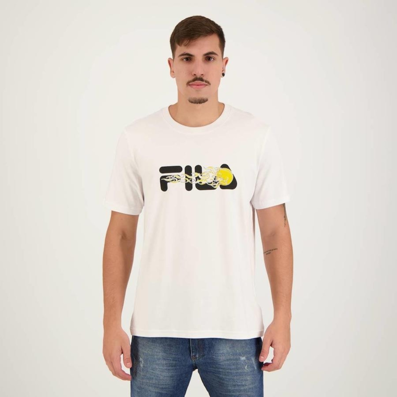 Camiseta Fila Tennis Graphics - Masculina - Foto 1