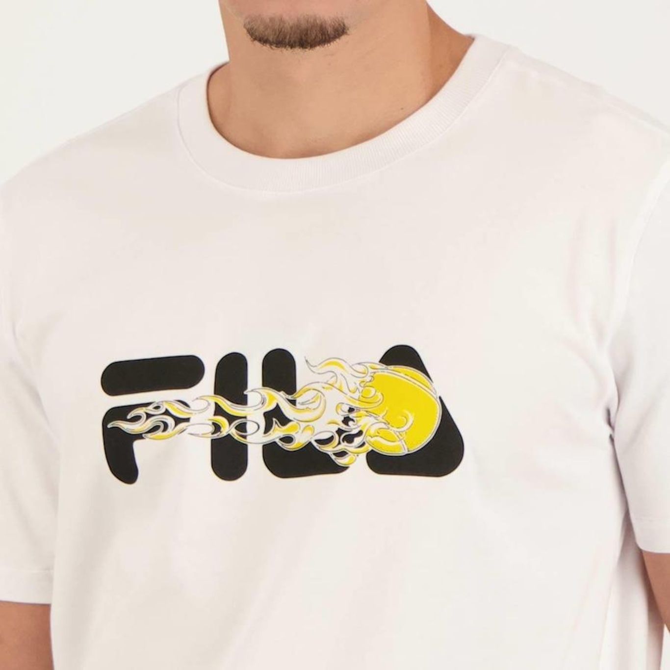 Camiseta Fila Tennis Graphics - Masculina - Foto 4