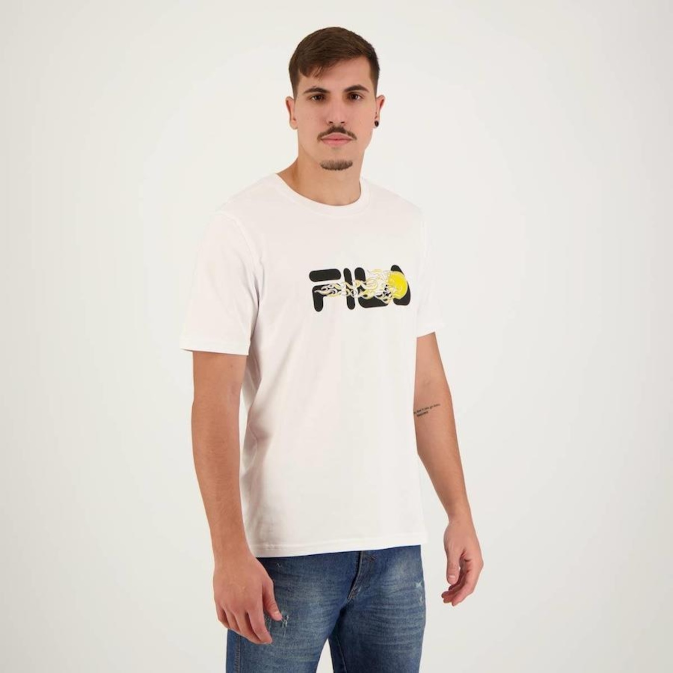 Camiseta Fila Tennis Graphics - Masculina - Foto 5