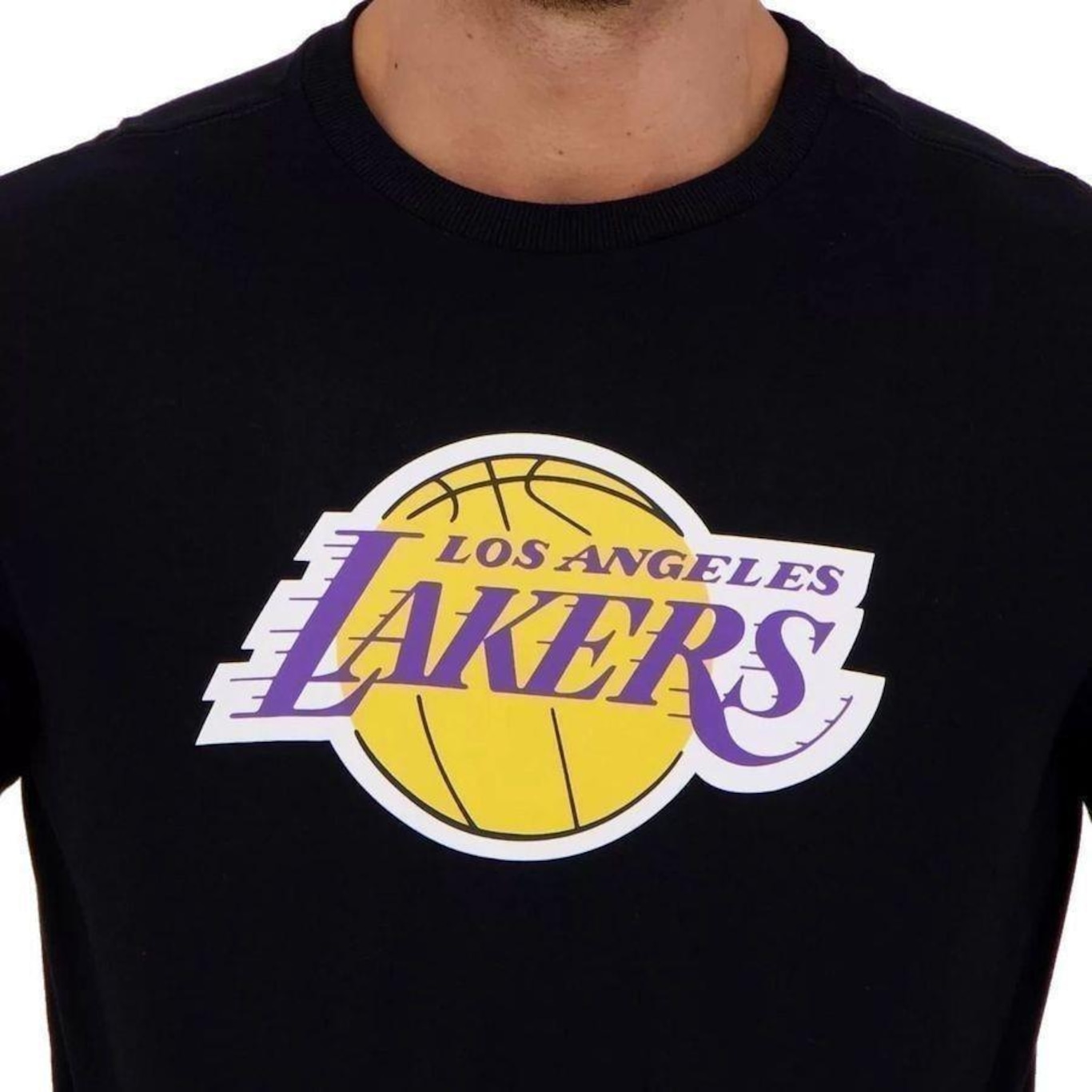 Camiseta Nba Los Angeles Lakers - Masculina - Foto 4