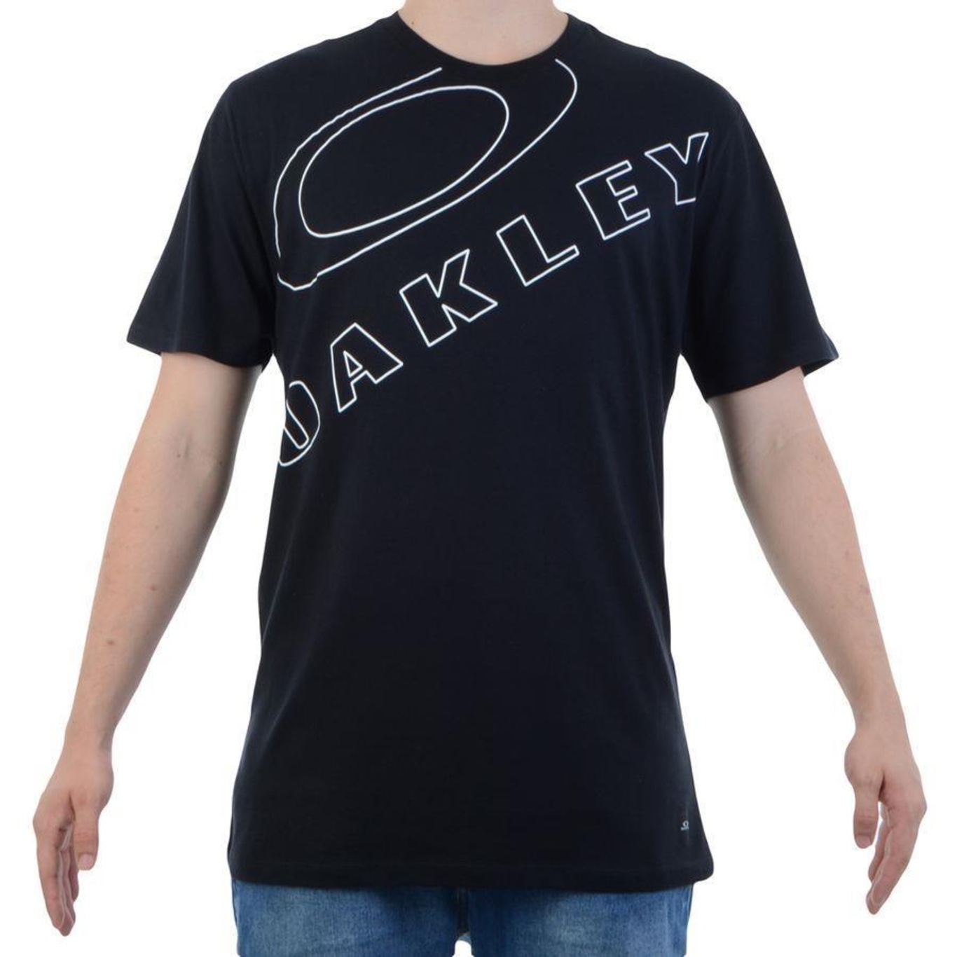Camiseta Oakley Super Casual Preta - FutFanatics