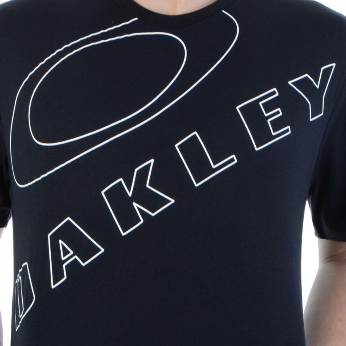 Preços baixos em Camisetas Oakley Cinza Para Homens