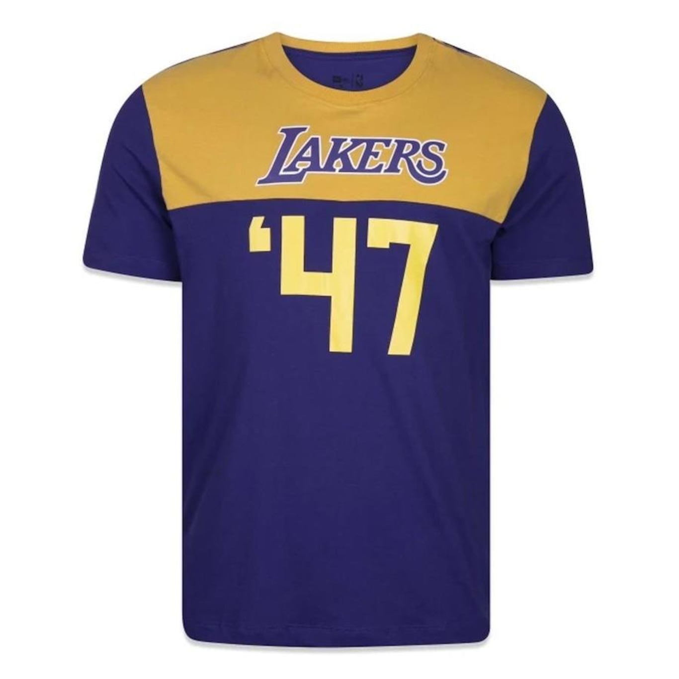 Camiseta New Era Los Angeles Lakers Core - Masculina - Foto 1