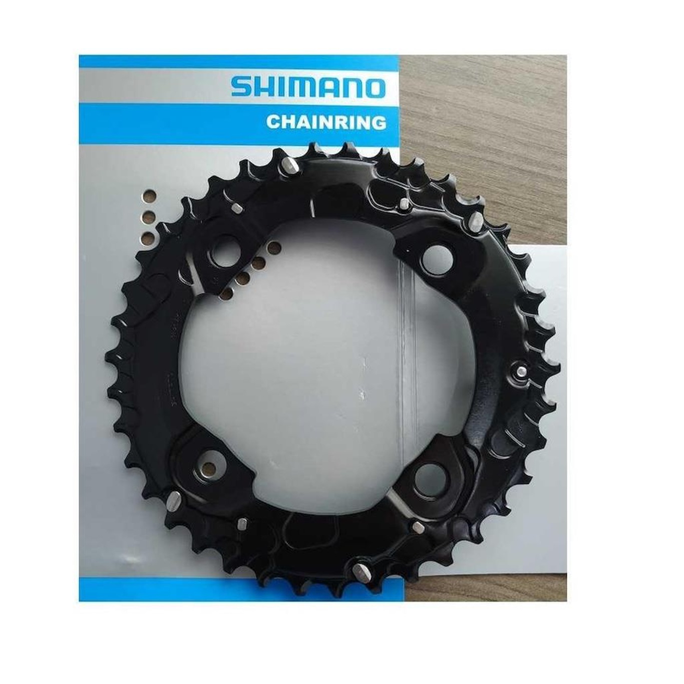 Coroa Shimano Deore Avulsa 38T para 38-26D FC-M615 Y1P098020 - Foto 2