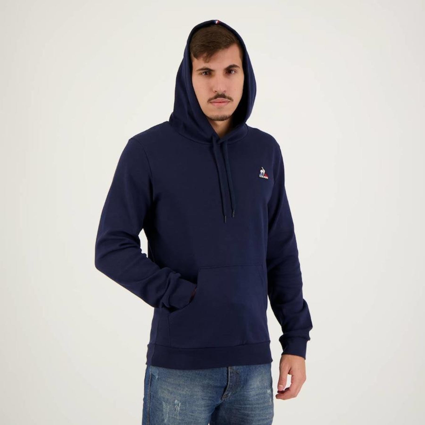 Blusão de Moletom com Capuz Le Coq Sportif Hoody N°1 - Masculina - Foto 2