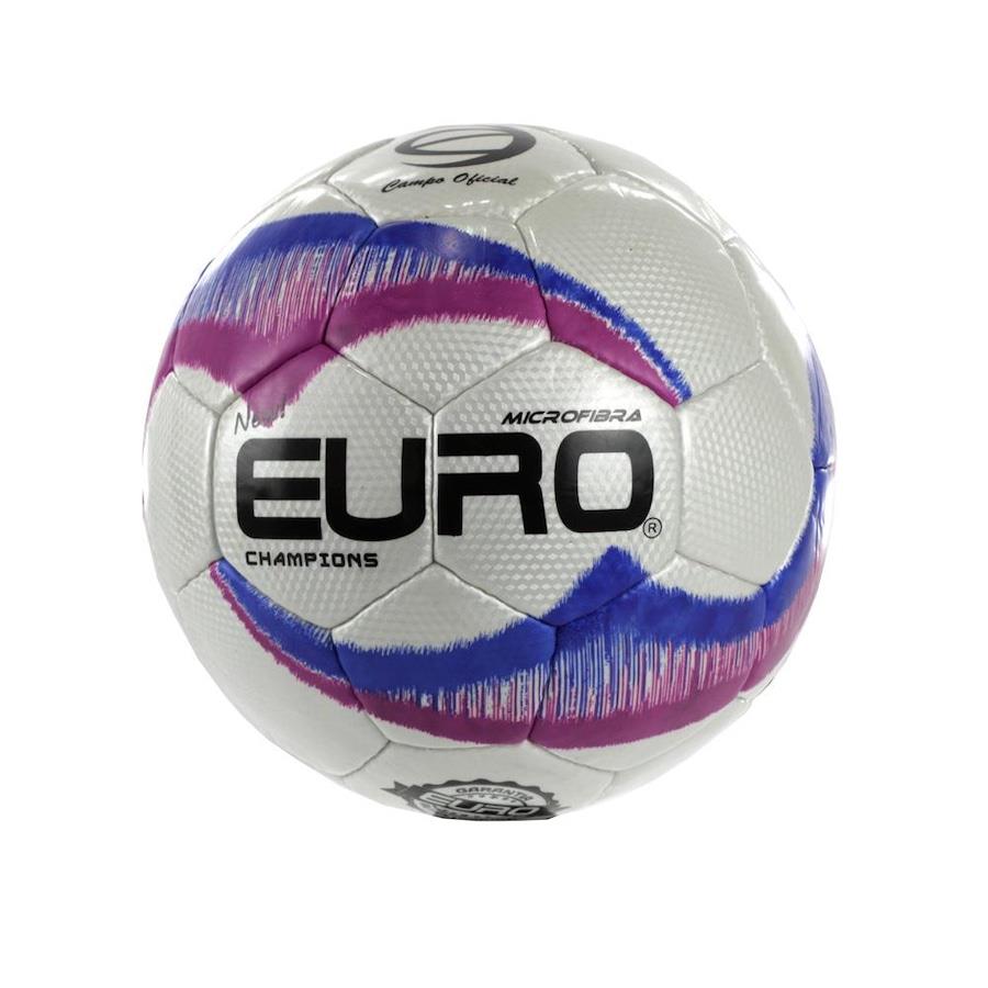 Bola de Futebol de Campo Euro Champions Microfibra - Foto 1
