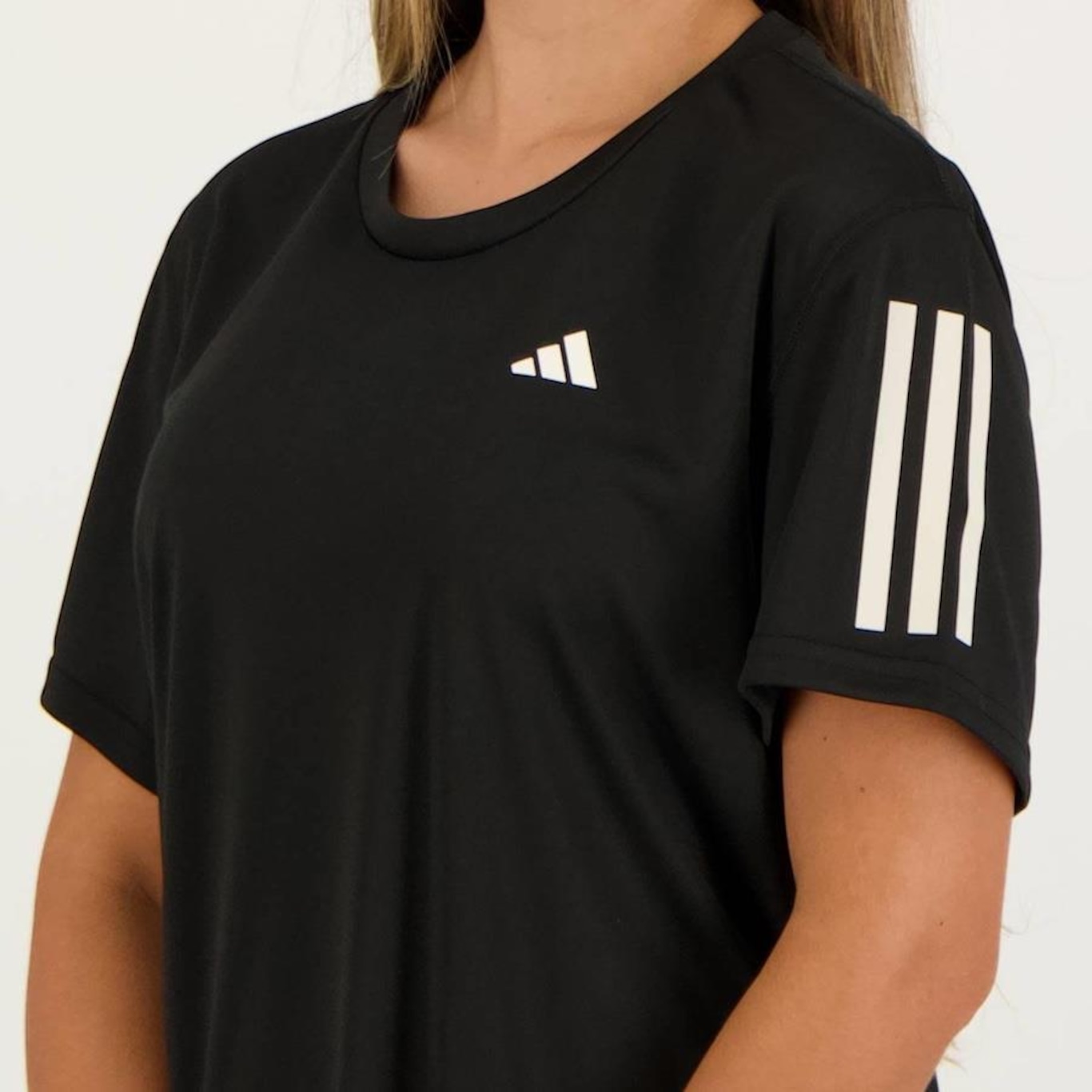 Camiseta adidas Own The Run I - Feminina - Foto 4