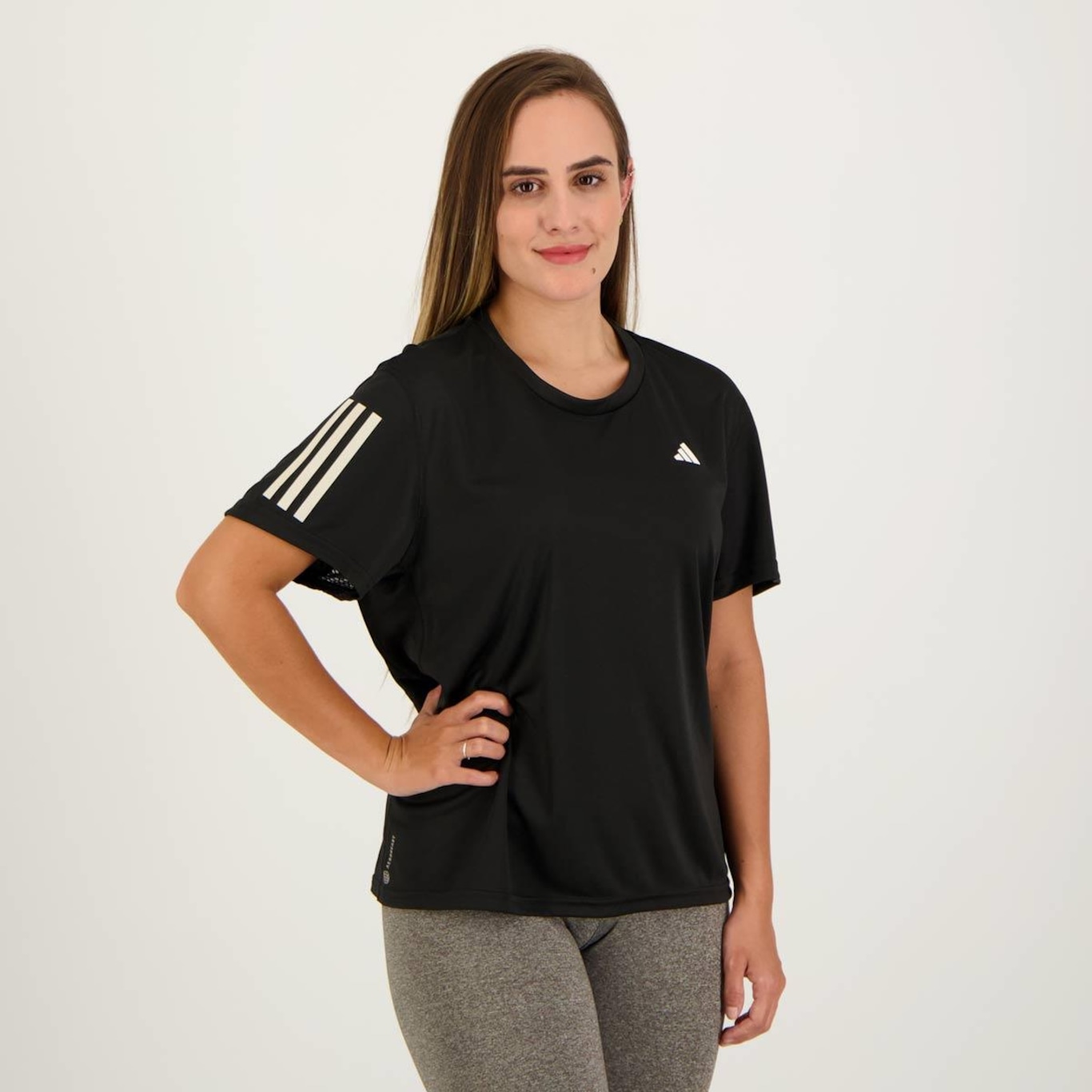 Camiseta adidas Own The Run I - Feminina - Foto 5