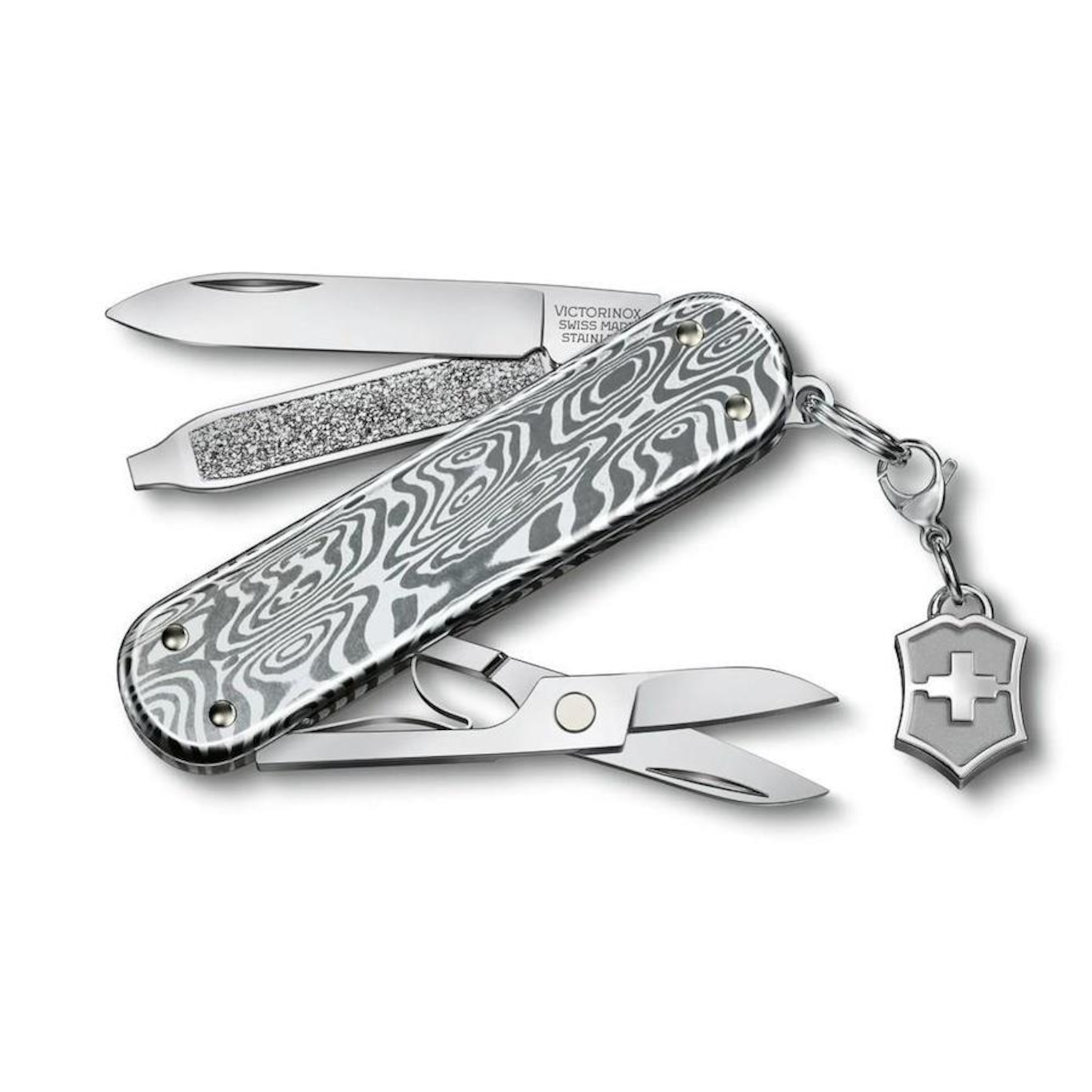 Canivete de Bolso Victorinox Classic SD Brilliant Damast - Foto 1