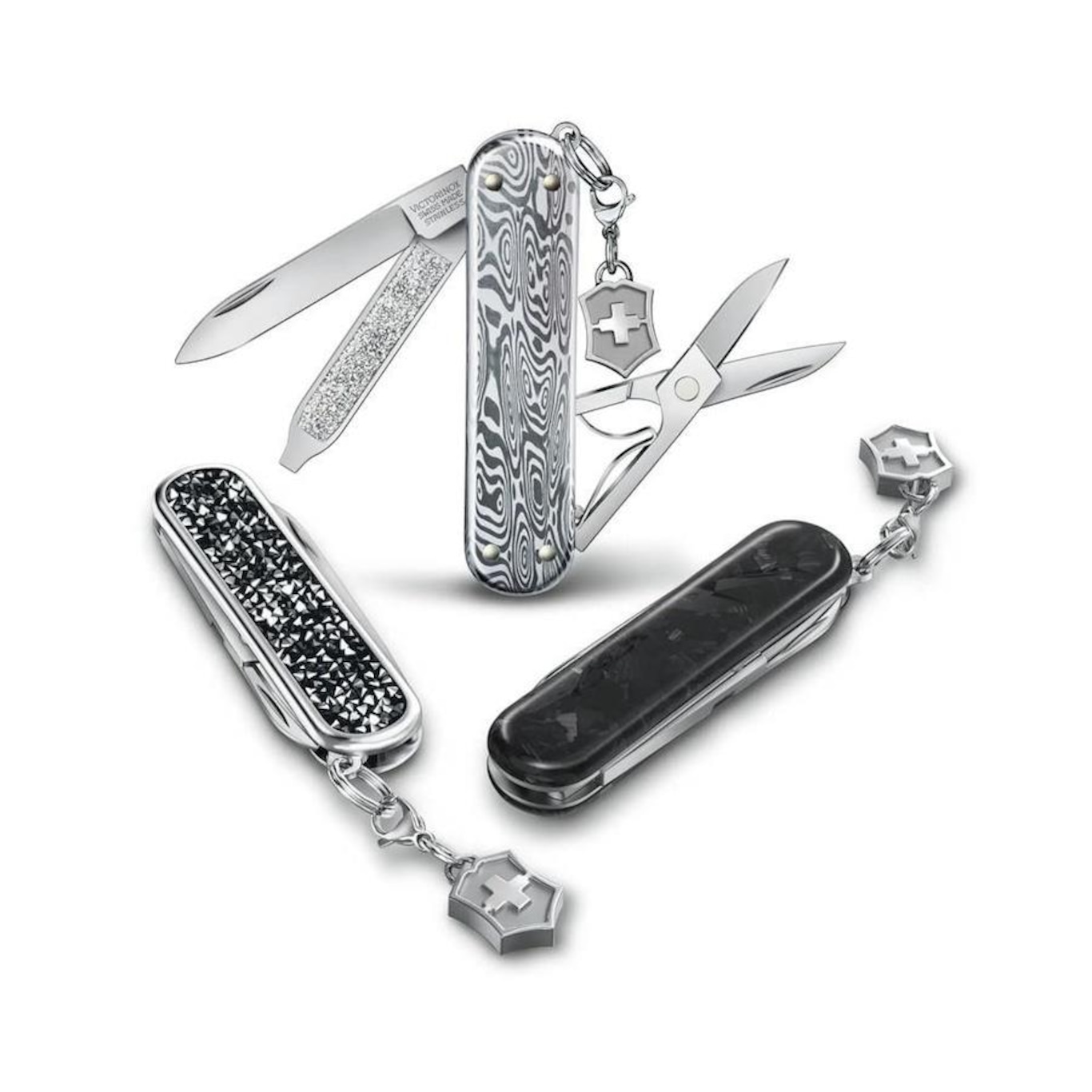 Canivete de Bolso Victorinox Classic SD Brilliant Damast - Foto 5