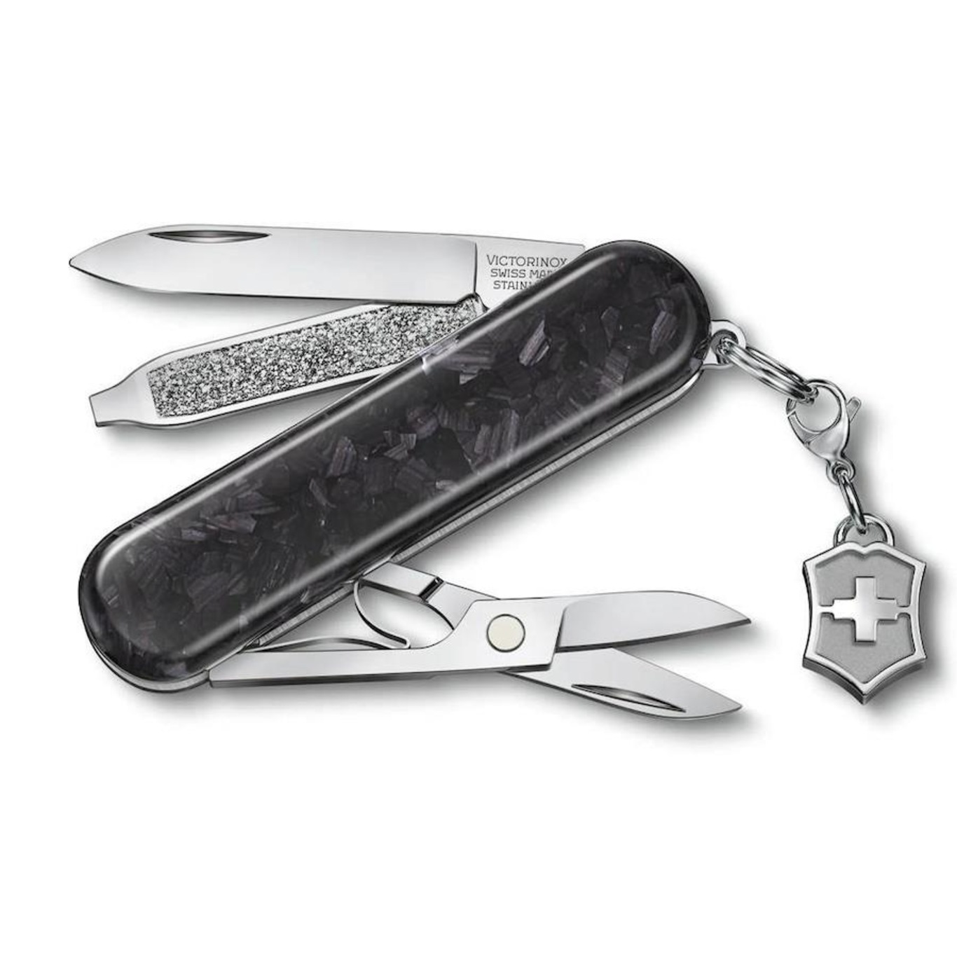 Canivete de Bolso Victorinox Classic SD Brilliant Carbon - Foto 1