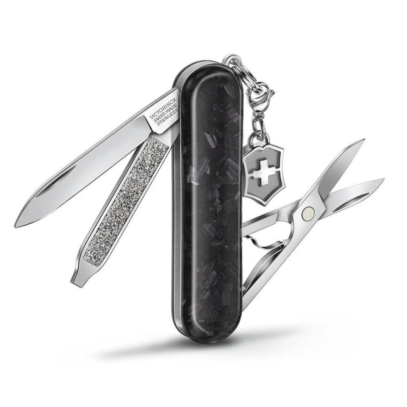 Canivete de Bolso Victorinox Classic SD Brilliant Carbon - Foto 2