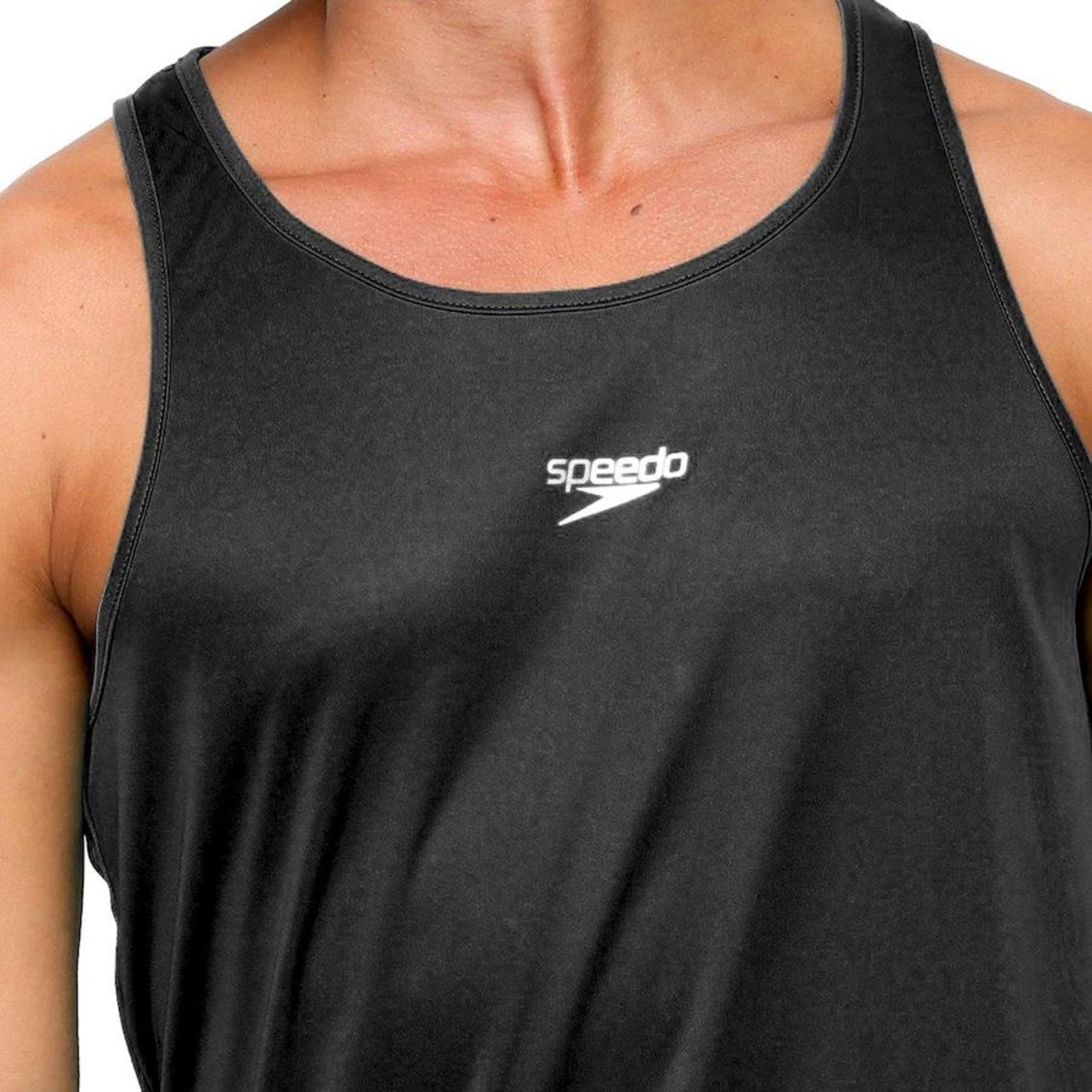 Camiseta Regata Speedo Cavada Interlock - Masculina - Foto 6