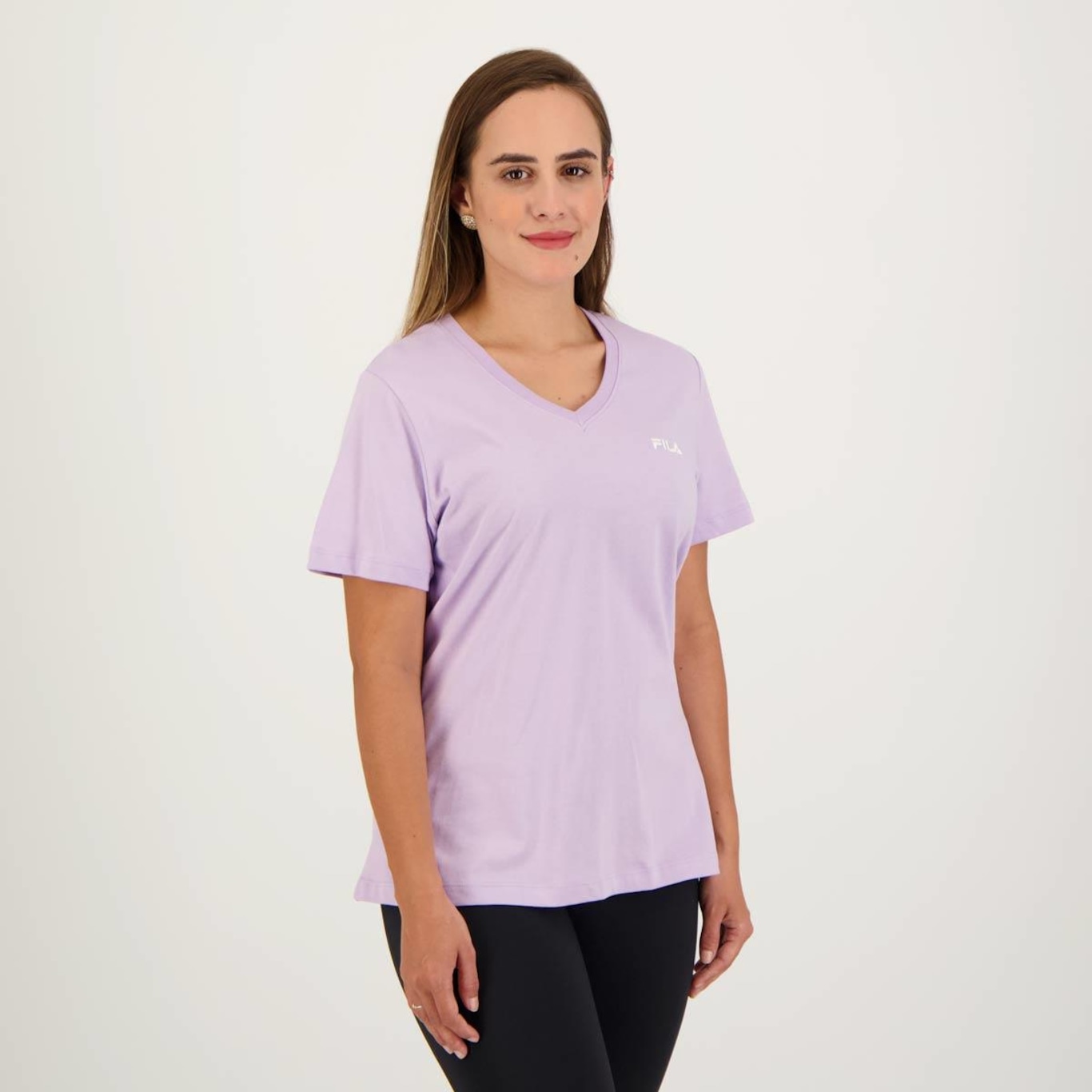 Camiseta Feminina Fila Manga Curta Basic - Foto 5