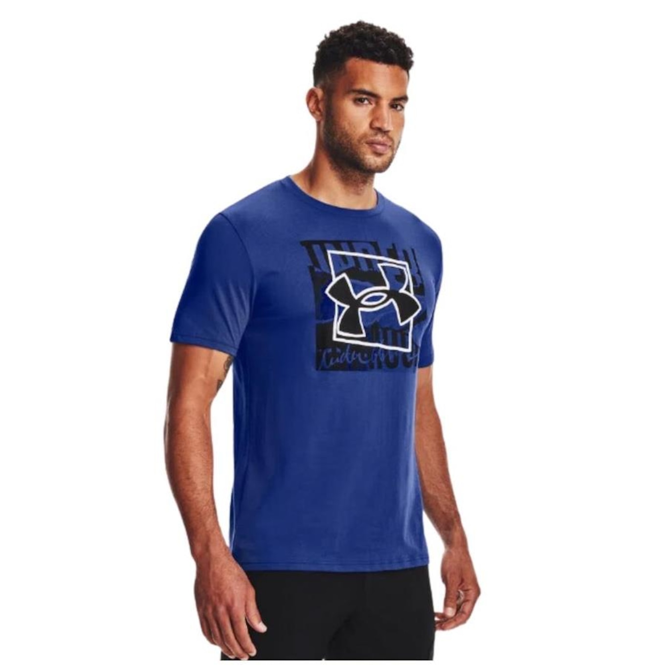 Camiseta Under Armour Boxed Symbol SS - Masculina - Foto 3