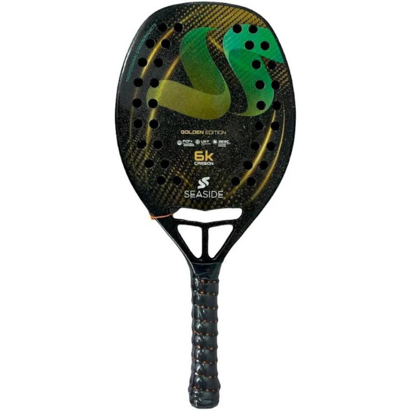 Raquete Beach Tennis Seaside Gold Edition 6k Carbon - Foto 4