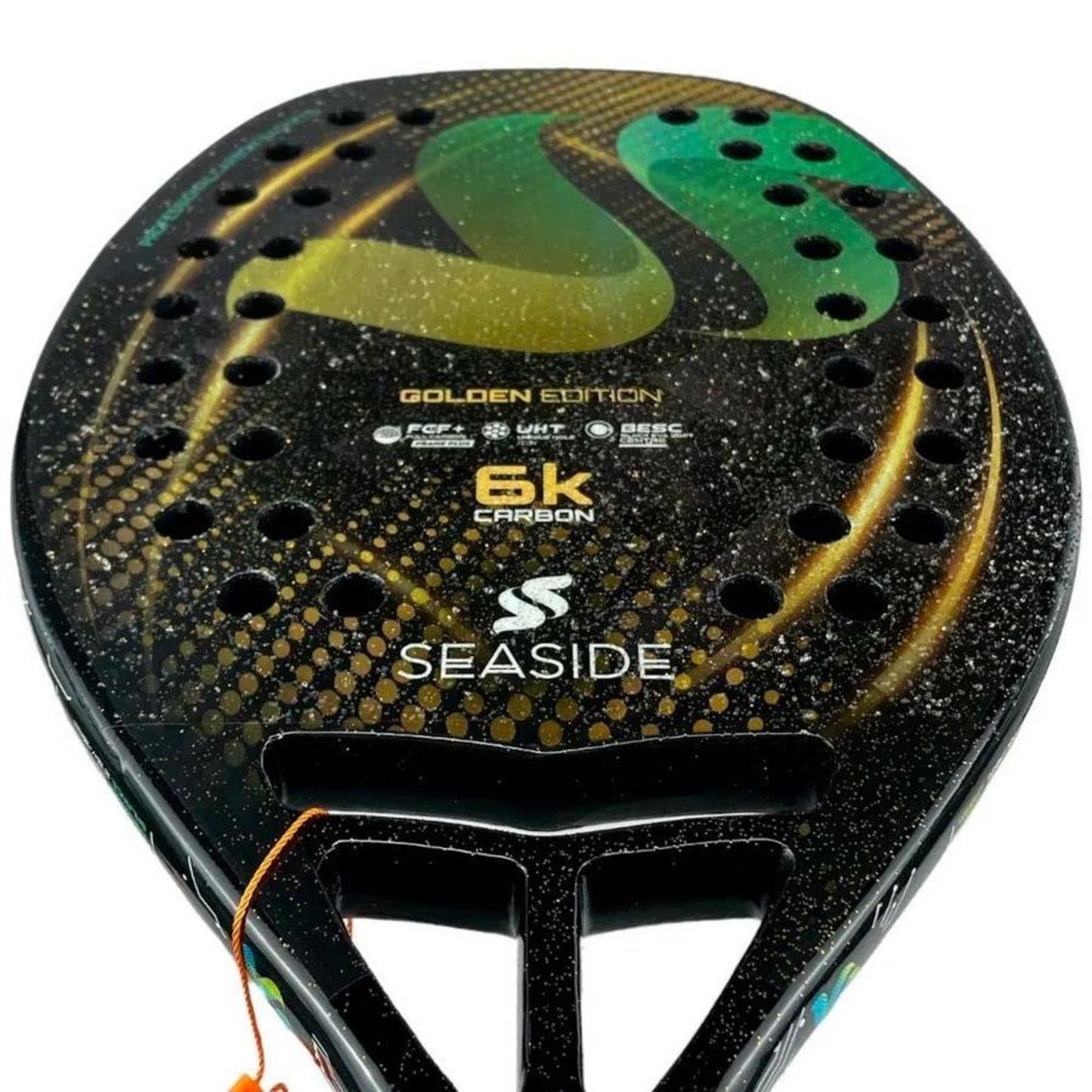 Raquete Beach Tennis Seaside Gold Edition 6k Carbon - Foto 5