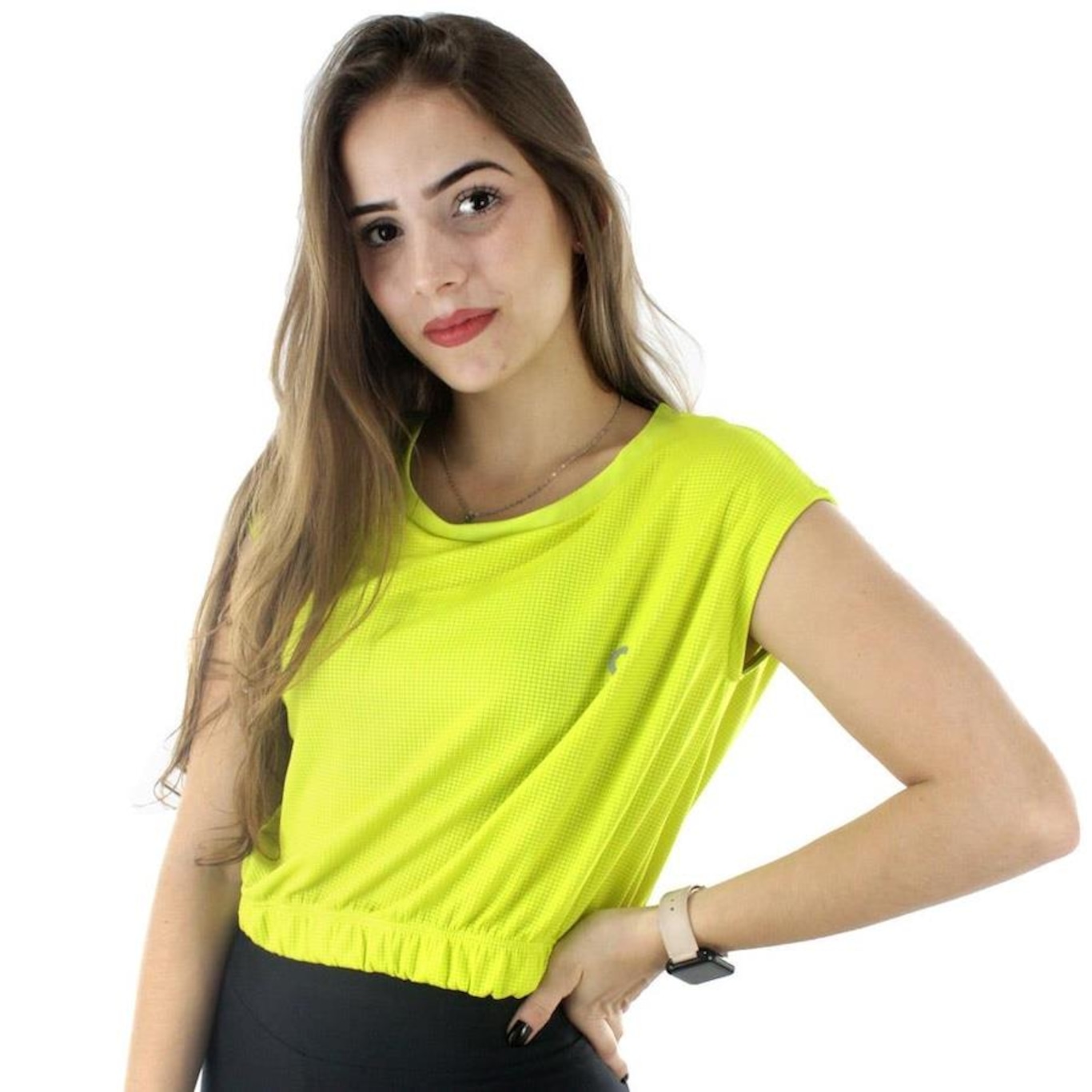 Blusa Cropped Area Marielle - Feminino - Foto 3