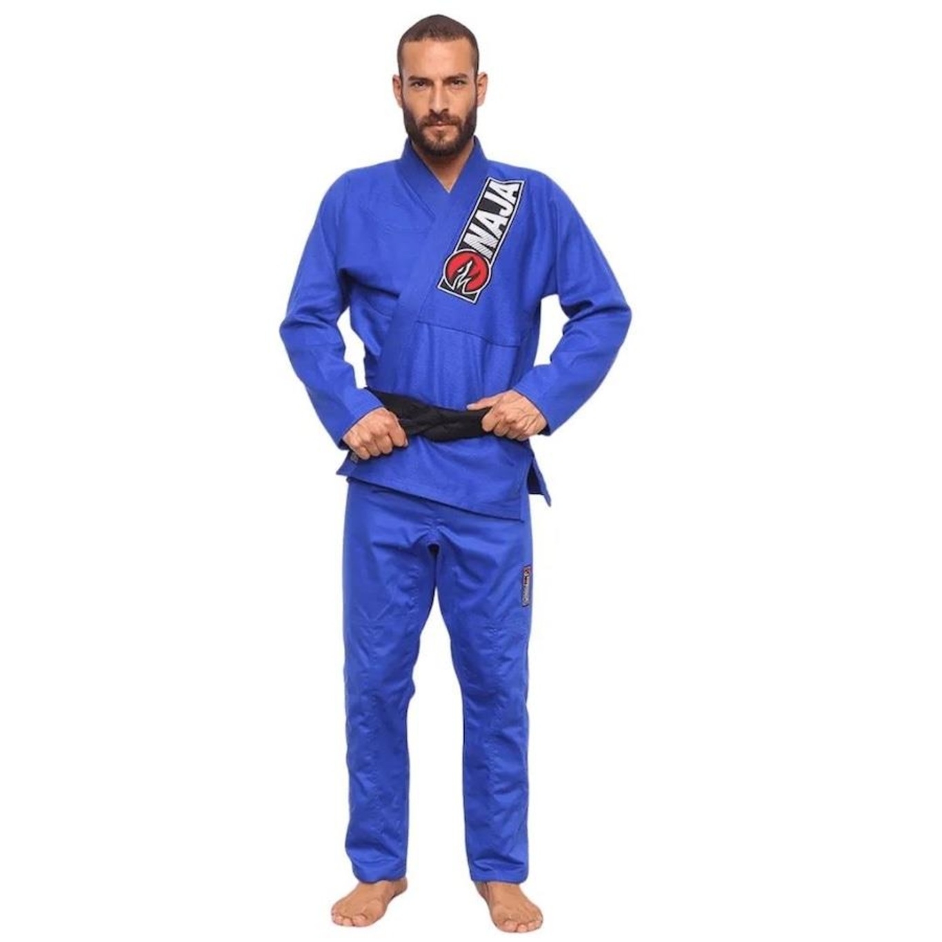 Kimono Jiu Jitsu Naja Overcoming BJJ - Adulto - Foto 3