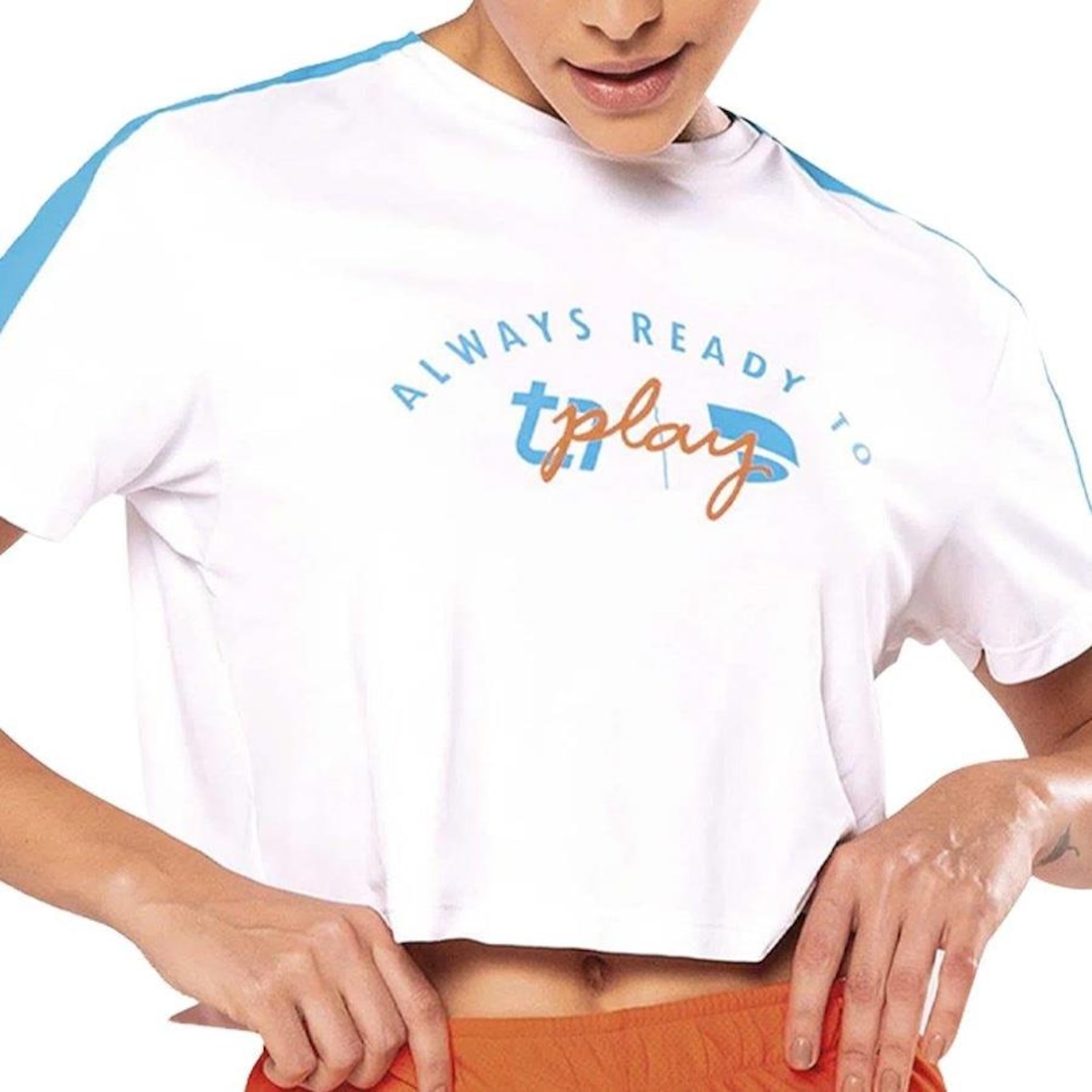 Blusa Cropped Alto Giro Ready To Play - Feminina - Foto 3