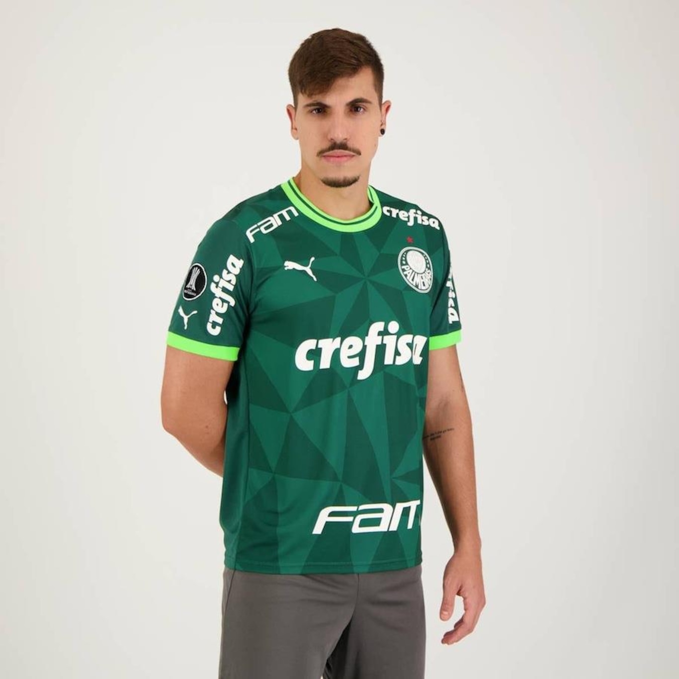 Camisa do Palmeiras I 2023 Libertadores Puma - Masculina - Foto 5