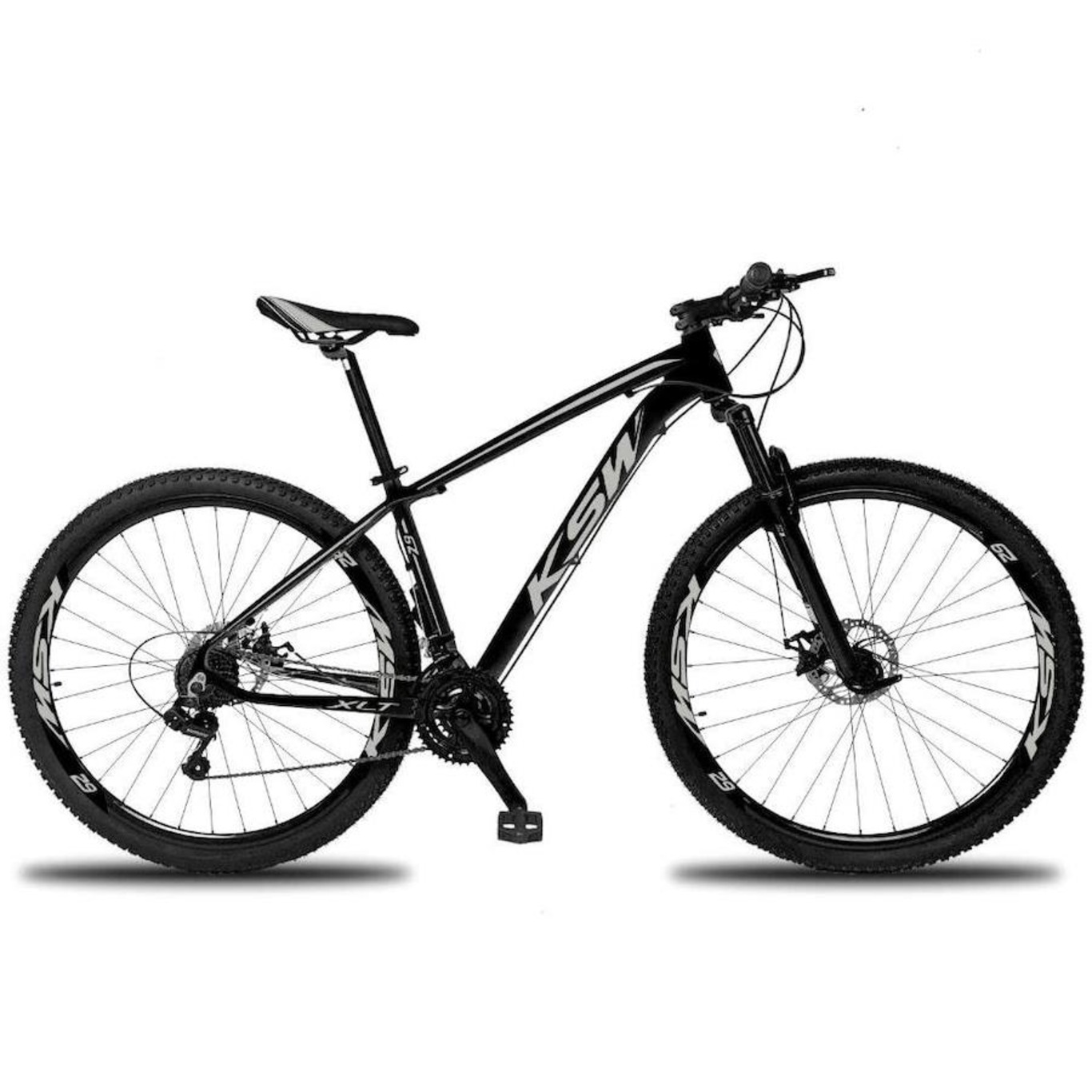 Bicicleta Aro 29 KSW Xlt 32r - Freio a Disco - Câmbios Shimano - 21V - Adulto - Foto 1