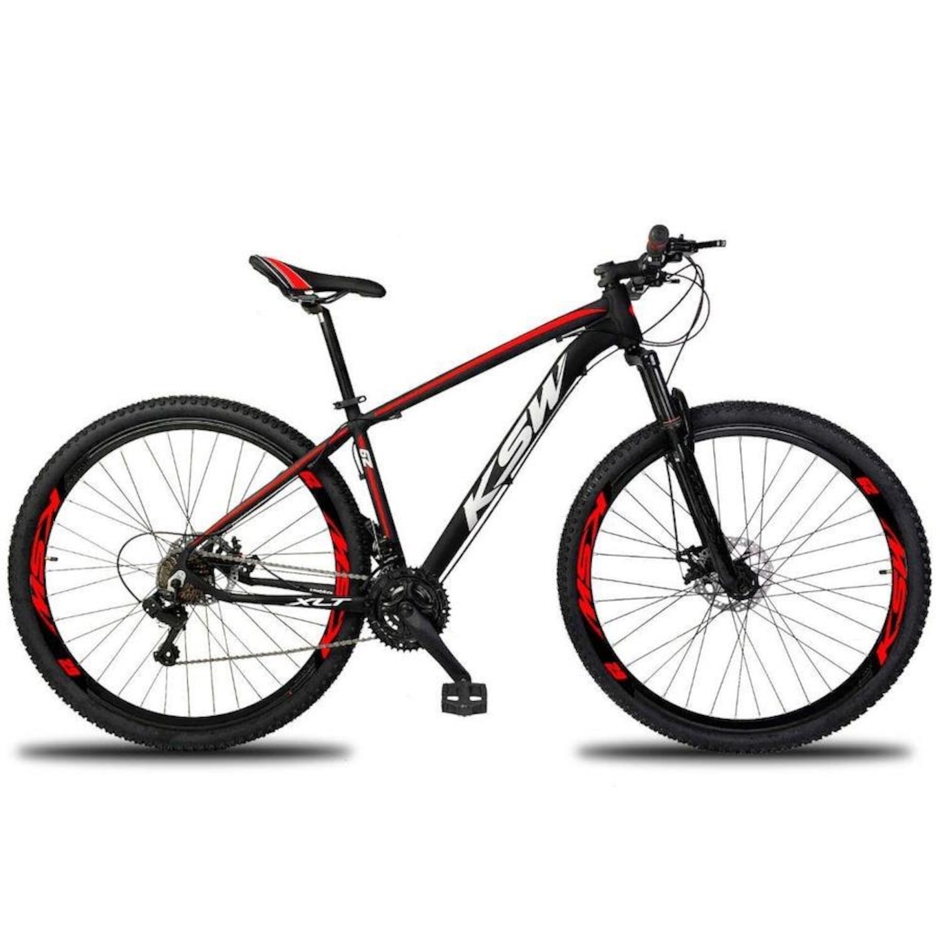 Bicicleta Aro 29 Ksw Xlt - Freio a Disco Alumínio Mtb Suspensão Dianteira - 24 Marchas - Adulto - Foto 1