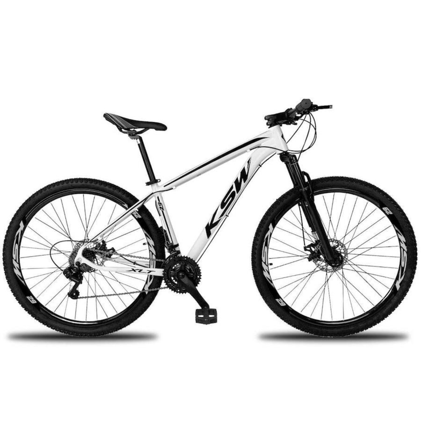 Bicicleta Aro 29 KSW XLT - Freio a Disco - Câmbios Shimano - 21 Marchas - Foto 1