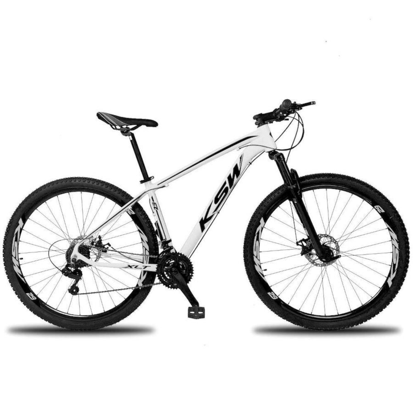 Bicicleta Aro 29 KSW XLT - Freio a Disco - Câmbio Importado - 21 Marchas - Adulto - Foto 1