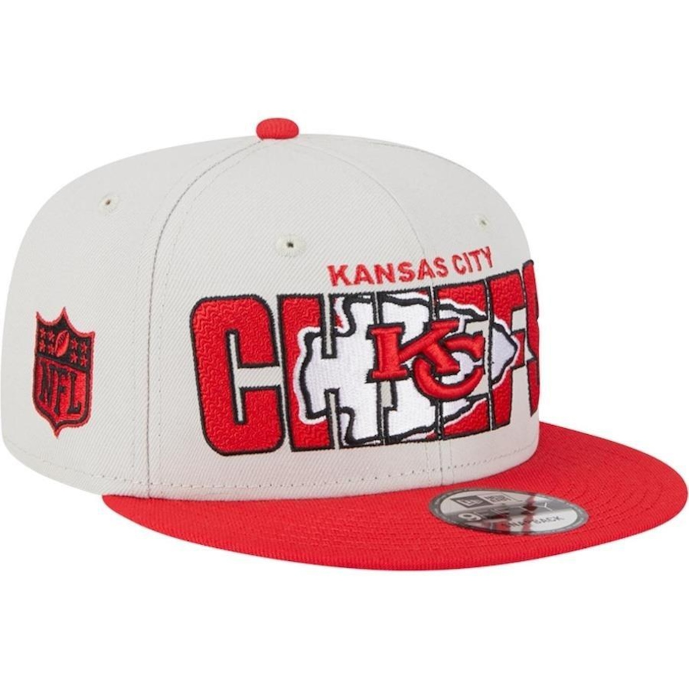 Boné Aba Reta New Era 9fifty Kansas City Chiefs NFL Draft 2023 - Snapback - Adulto - Foto 1