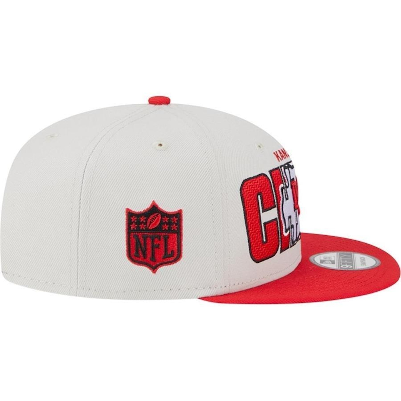 Boné Aba Reta New Era 9fifty Kansas City Chiefs NFL Draft 2023 - Snapback - Adulto - Foto 5