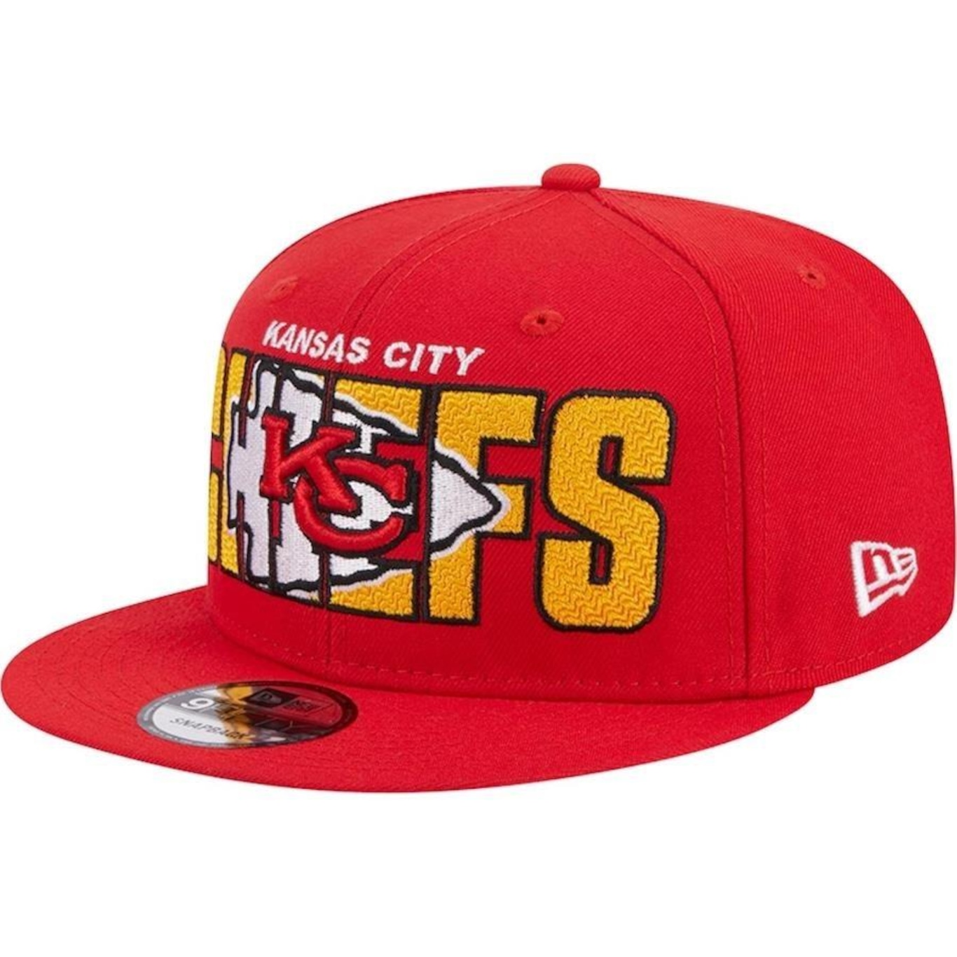 Boné Aba Reta New Era 9fifty Kansas City Chiefs NFL Draft 2023 - Snapback - Adulto - Foto 2