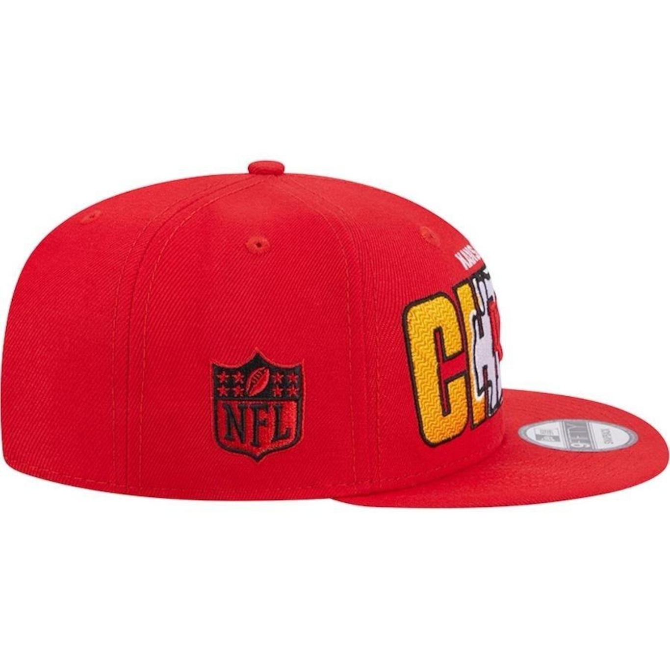 Boné Aba Reta New Era 9fifty Kansas City Chiefs NFL Draft 2023 - Snapback - Adulto - Foto 5