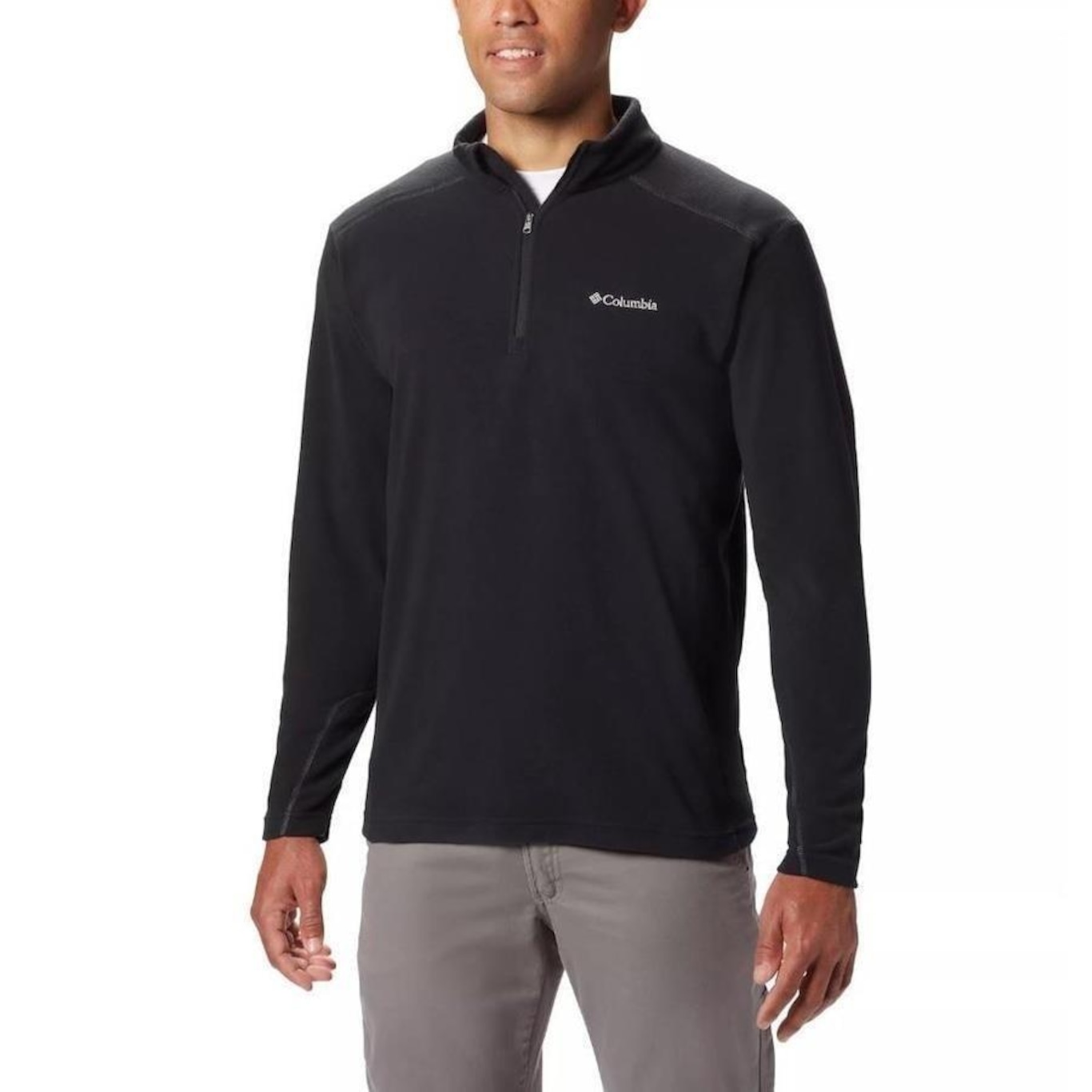 Blusão Columbia Klamath Range II Half Zip - Masculino - Foto 1