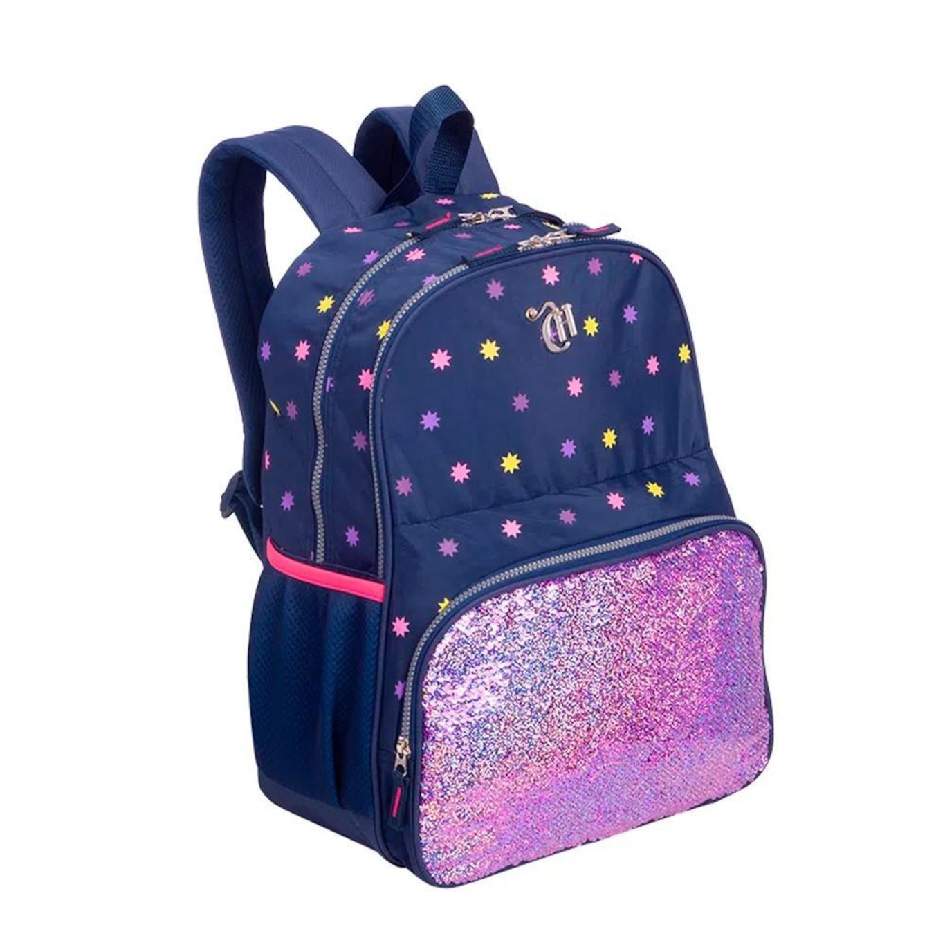 Mochila Sestini Capricho Estrelas - 21 Litros - Foto 3