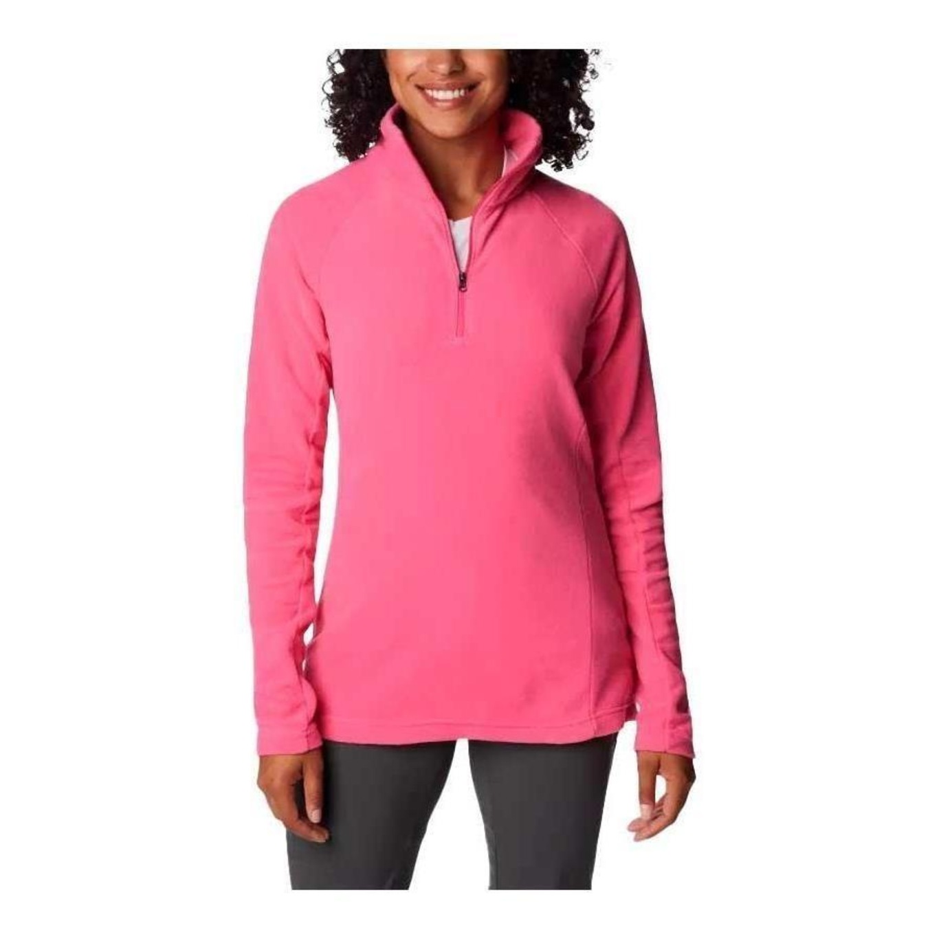 Blusão Columbia Glacial IV 1/2 Zip - Feminino - Foto 1