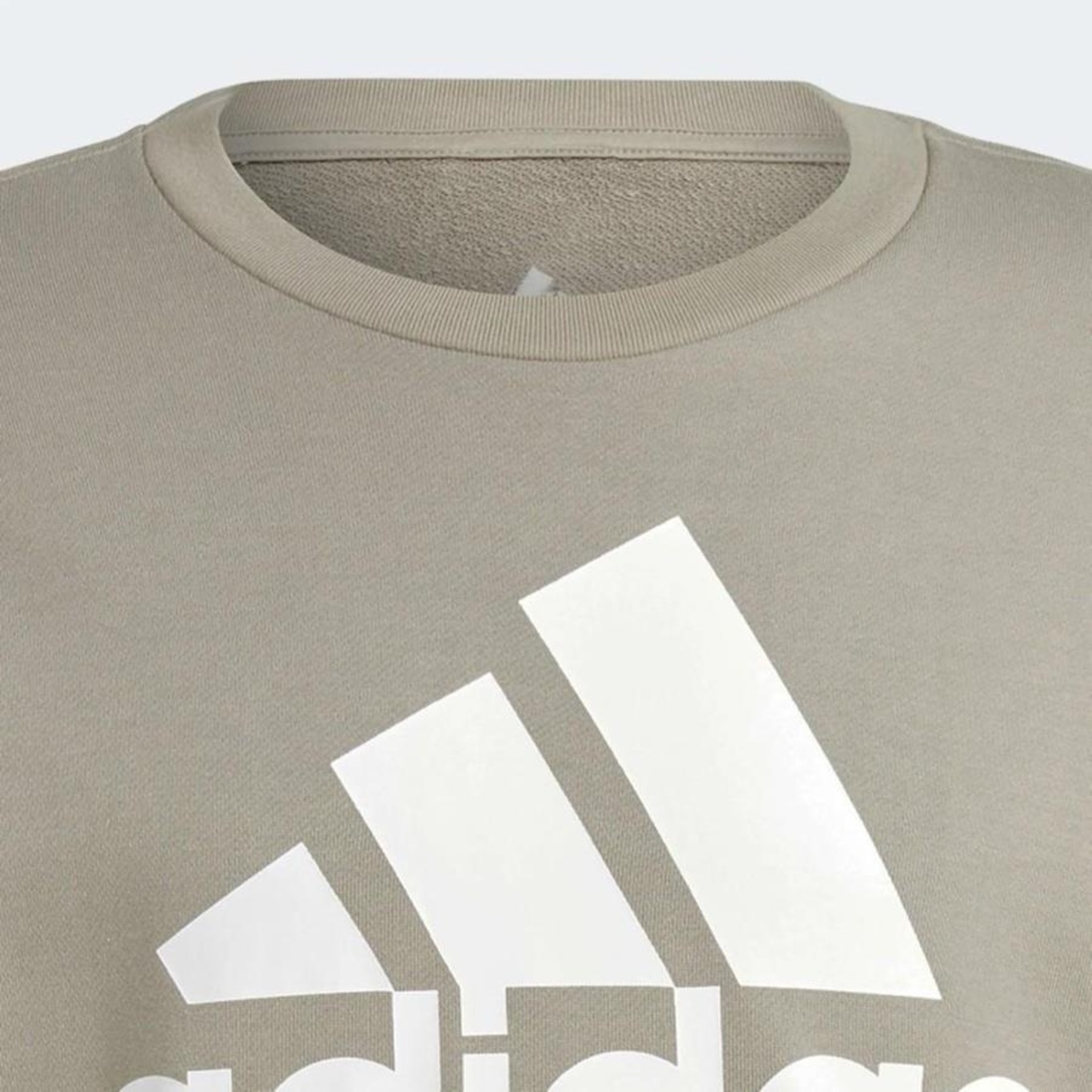 Blusão de Moletom adidas Big Logo Essentials - Masculino - Foto 4