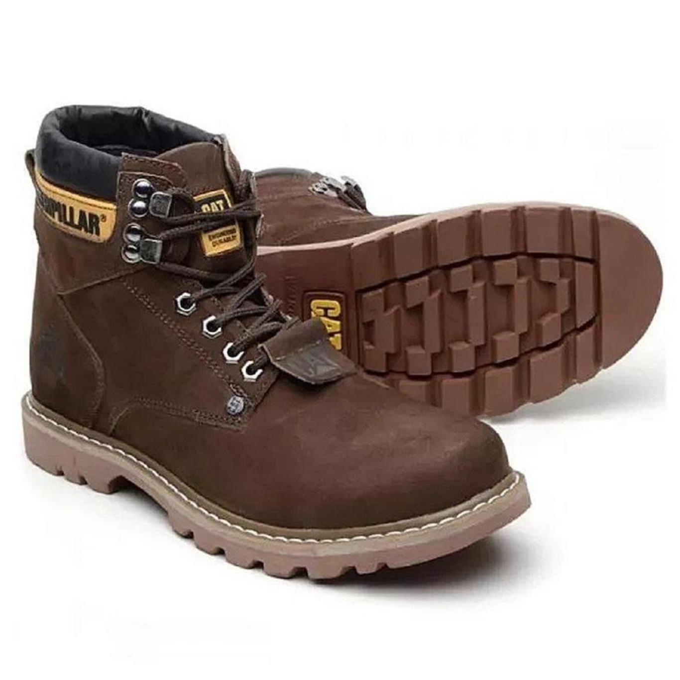 Bota Masculina Caterpillar Deplete WP Marrom - Lazer e Aventura Shop