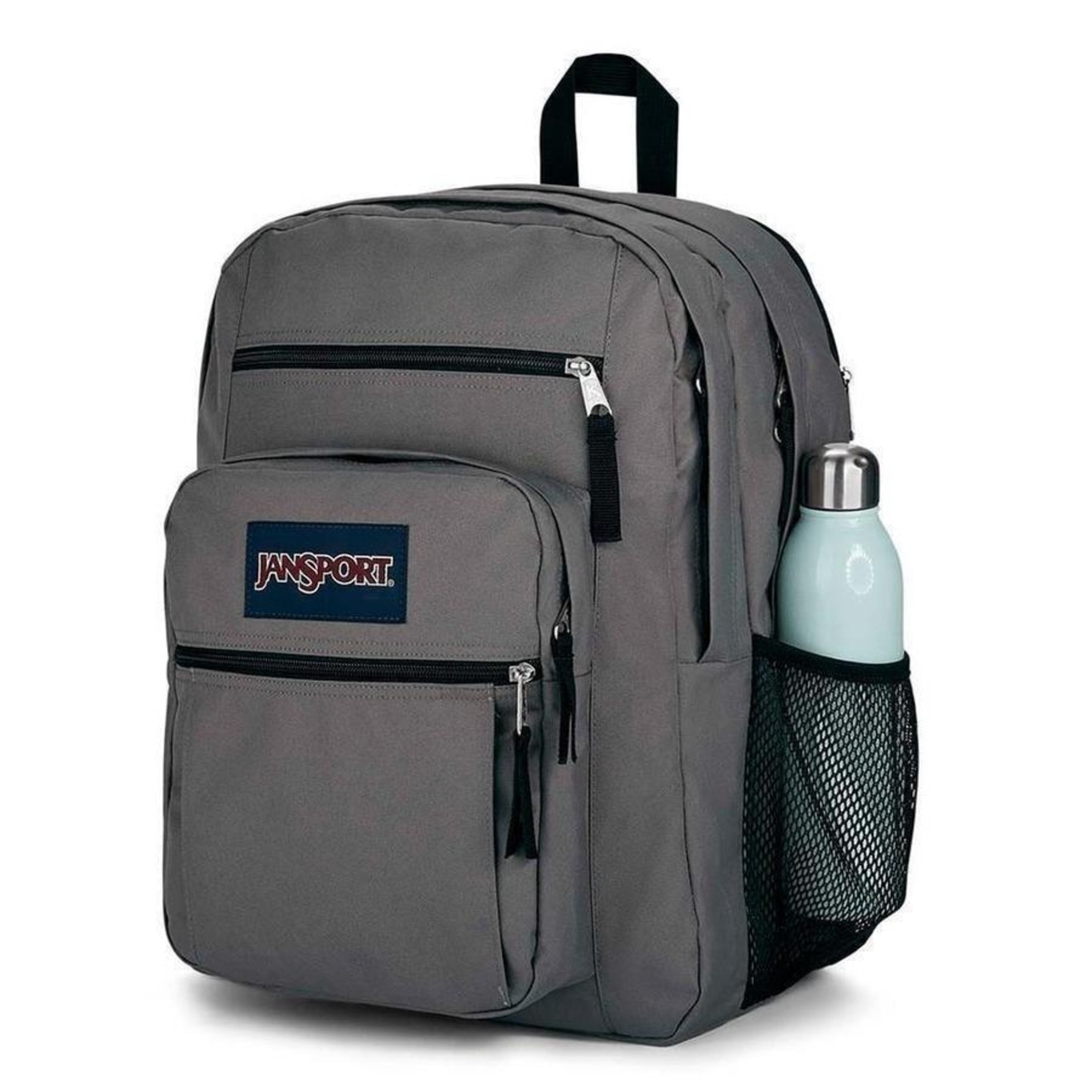 Mochila Jansport Big Student Graphite Grey - 34 Litros - Foto 2