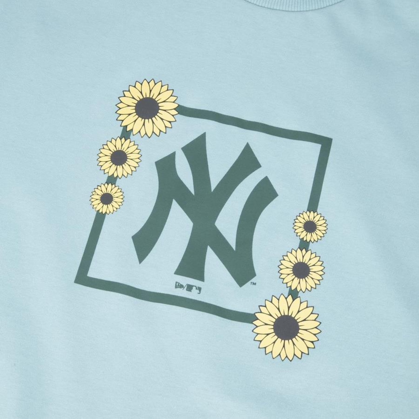 Camiseta New Era Regular MLB New York Yankees Nature - Masculina - Foto 3